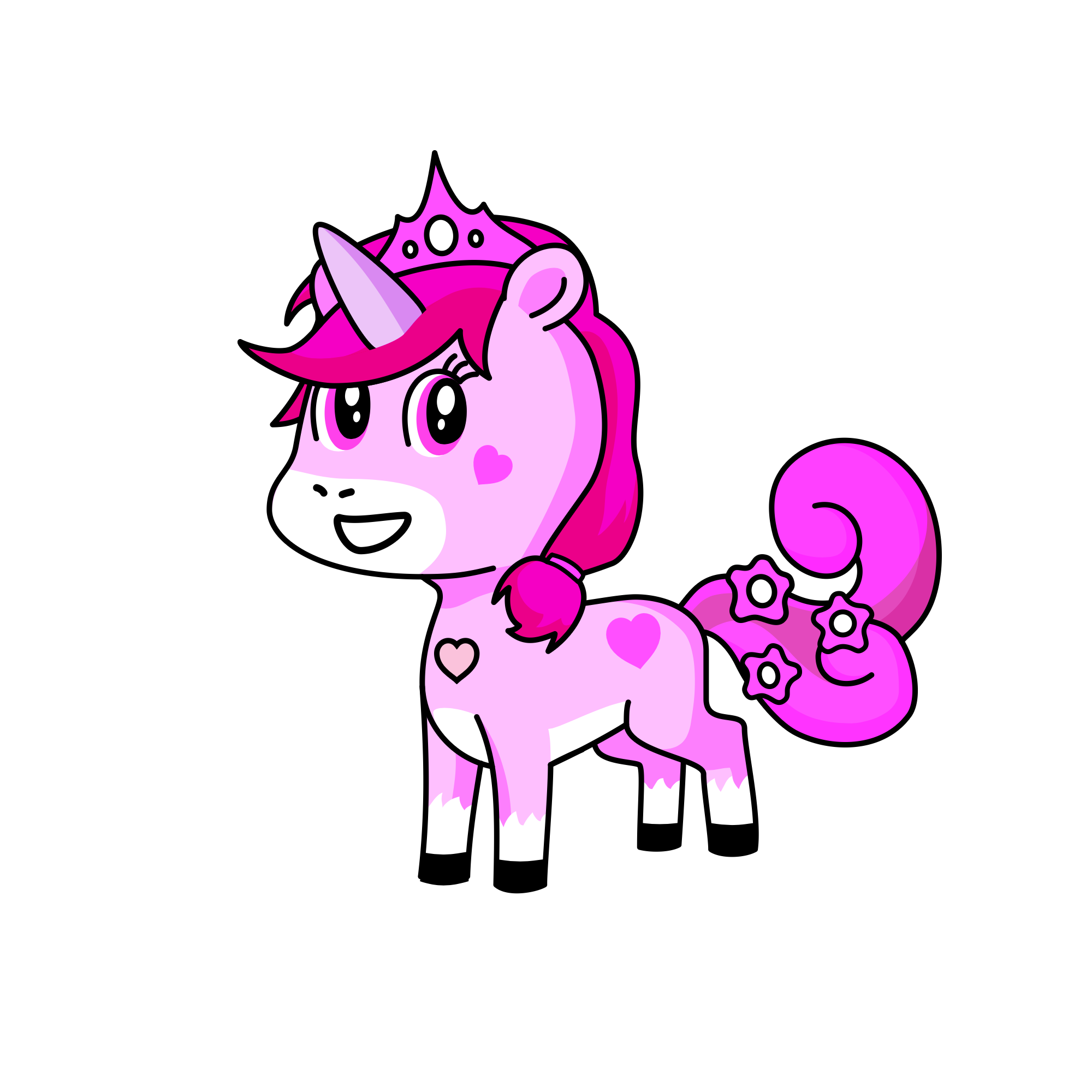 Pinky Pie, the unicorn