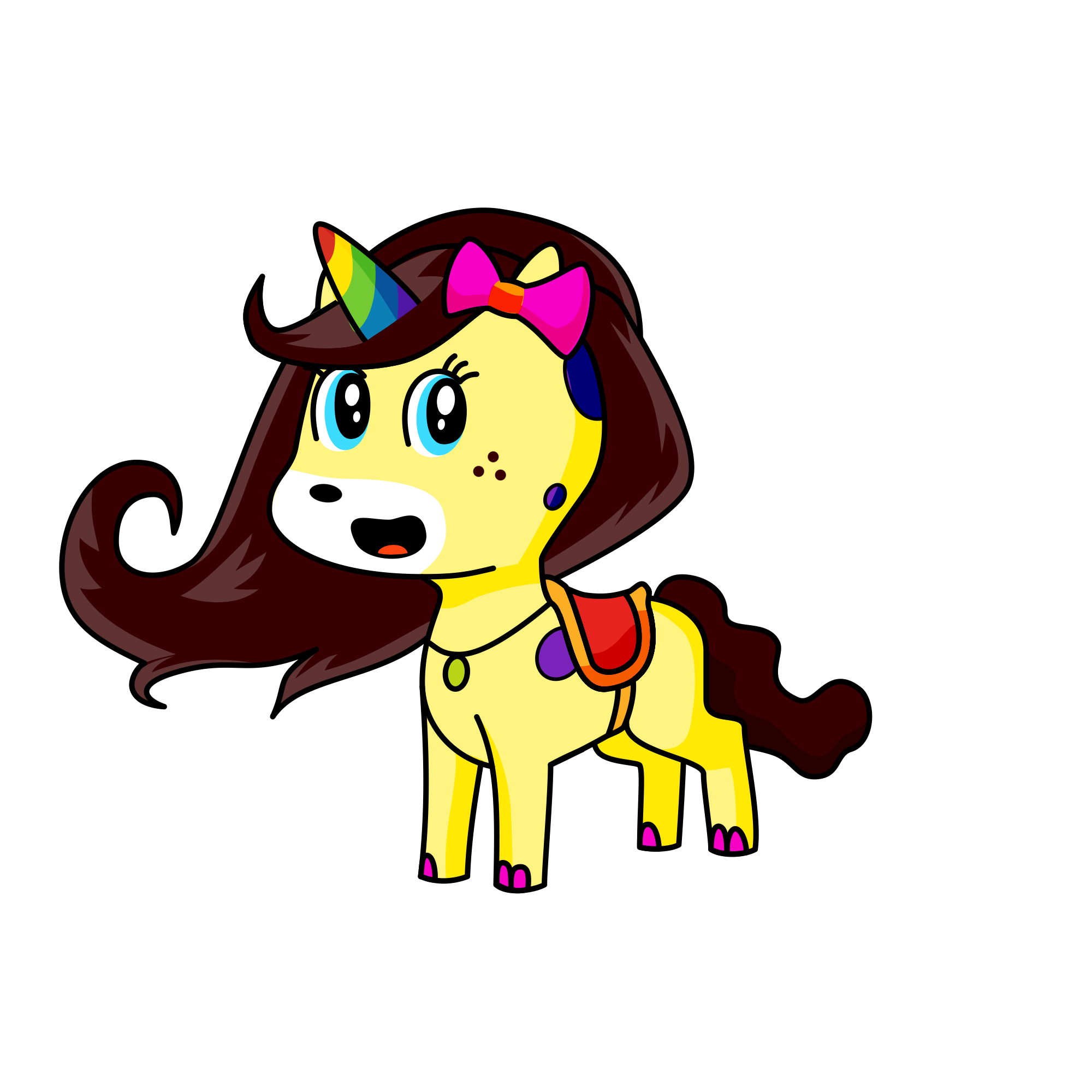 Hattie, the unicorn