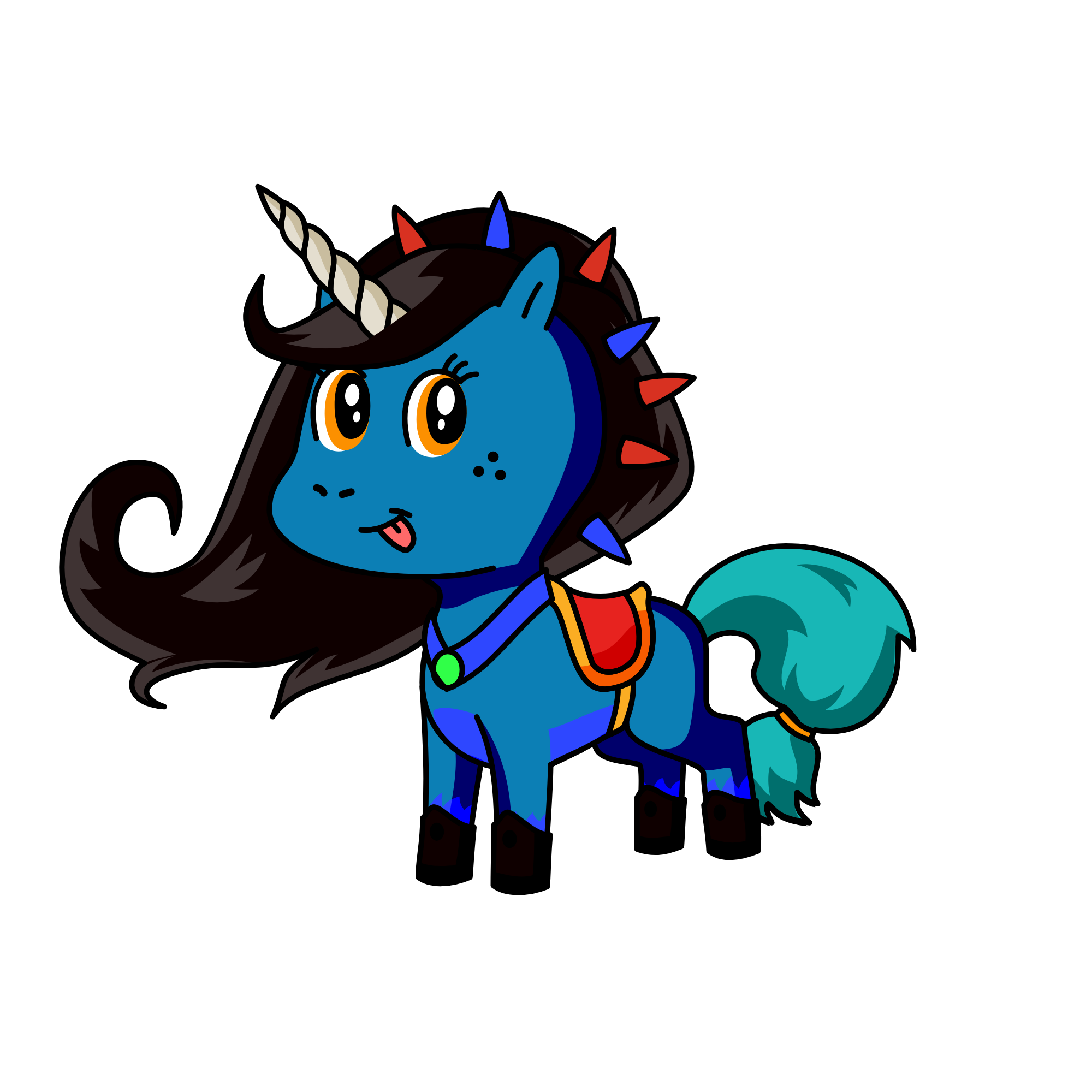 baddie girl 6767676767, the unicorn