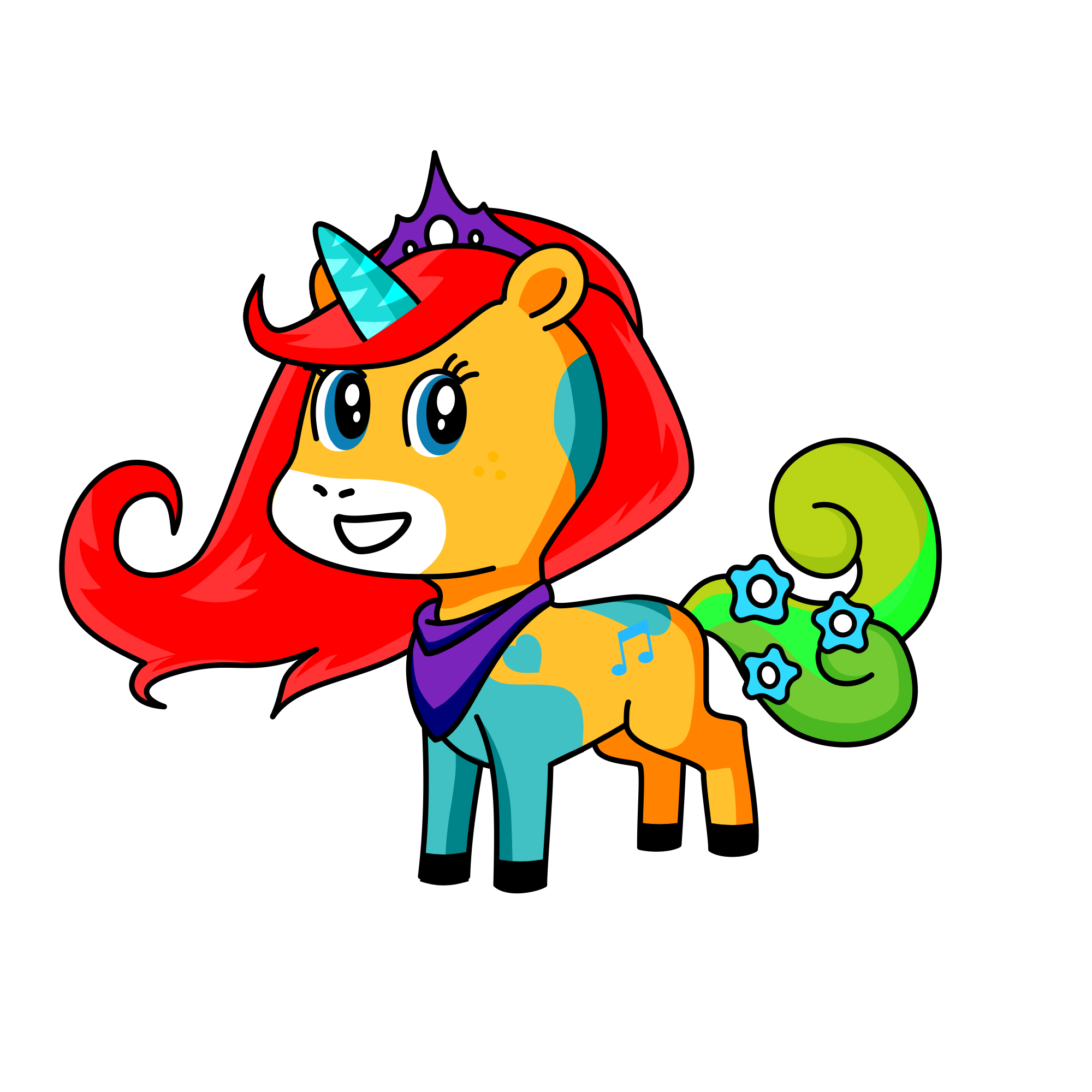 Better Ariel , the unicorn
