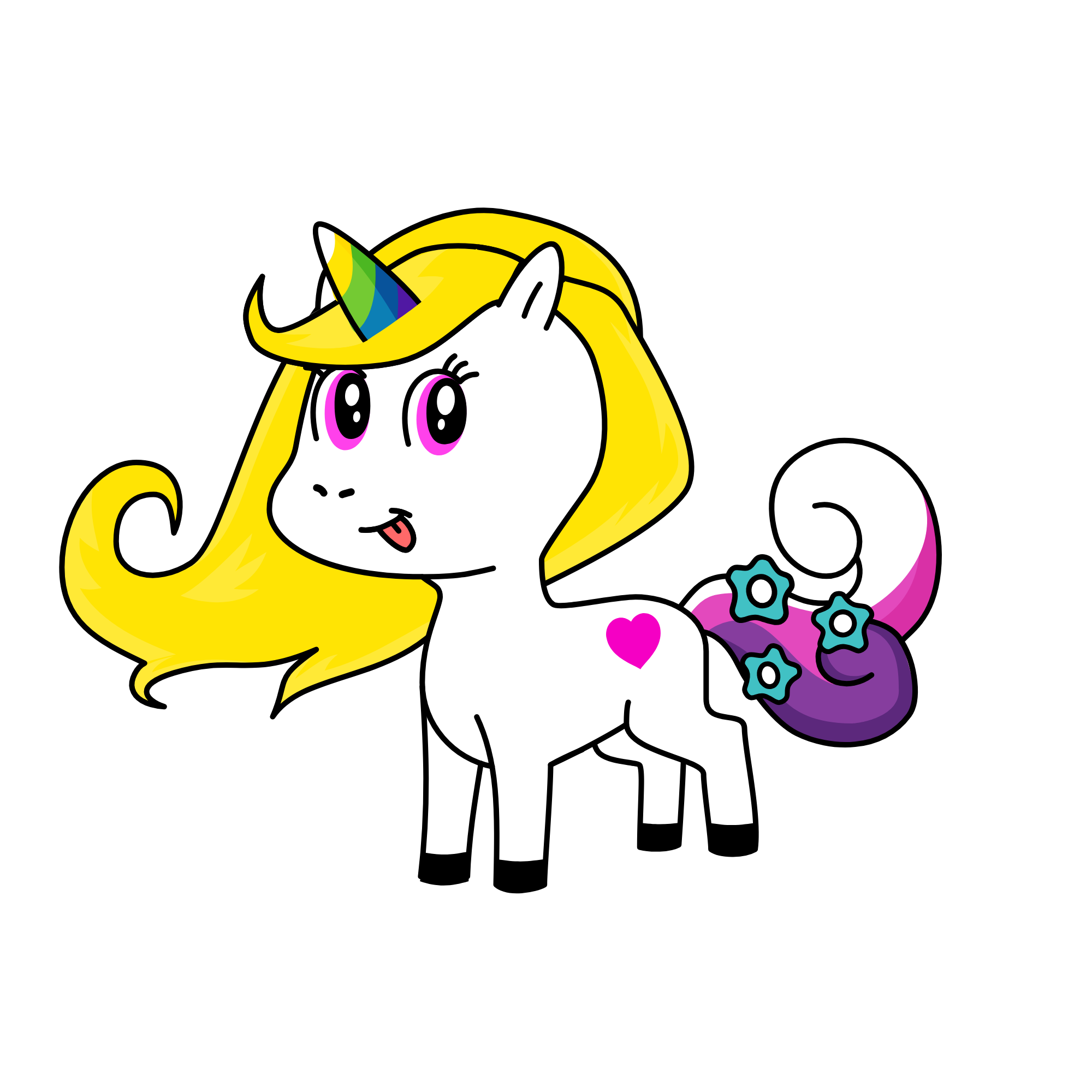 rosey, the unicorn