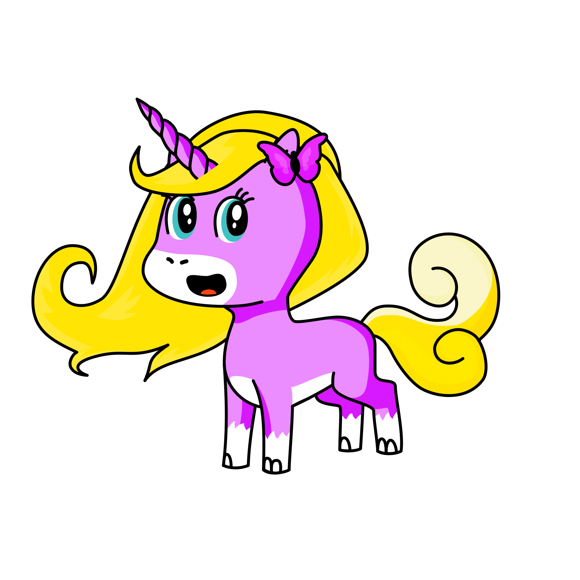 Glinda the GOOD, the unicorn