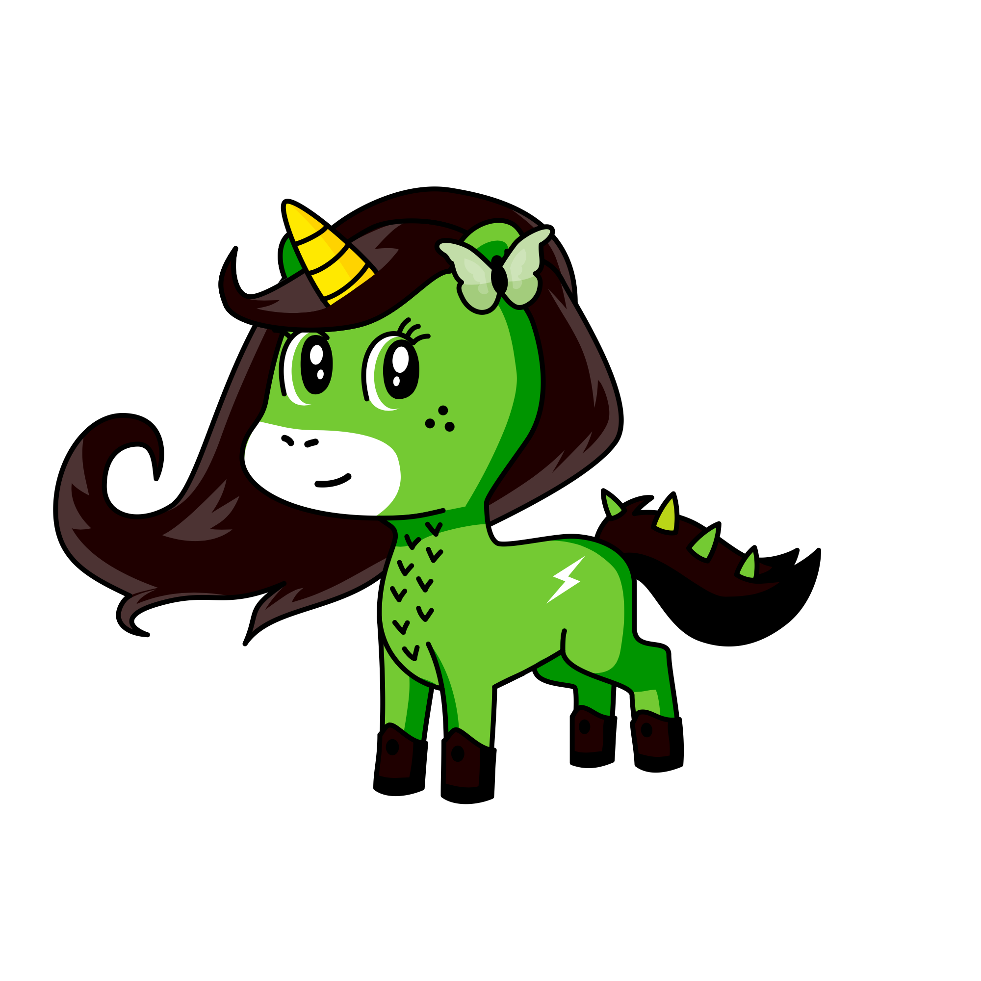 Elphie, the unicorn