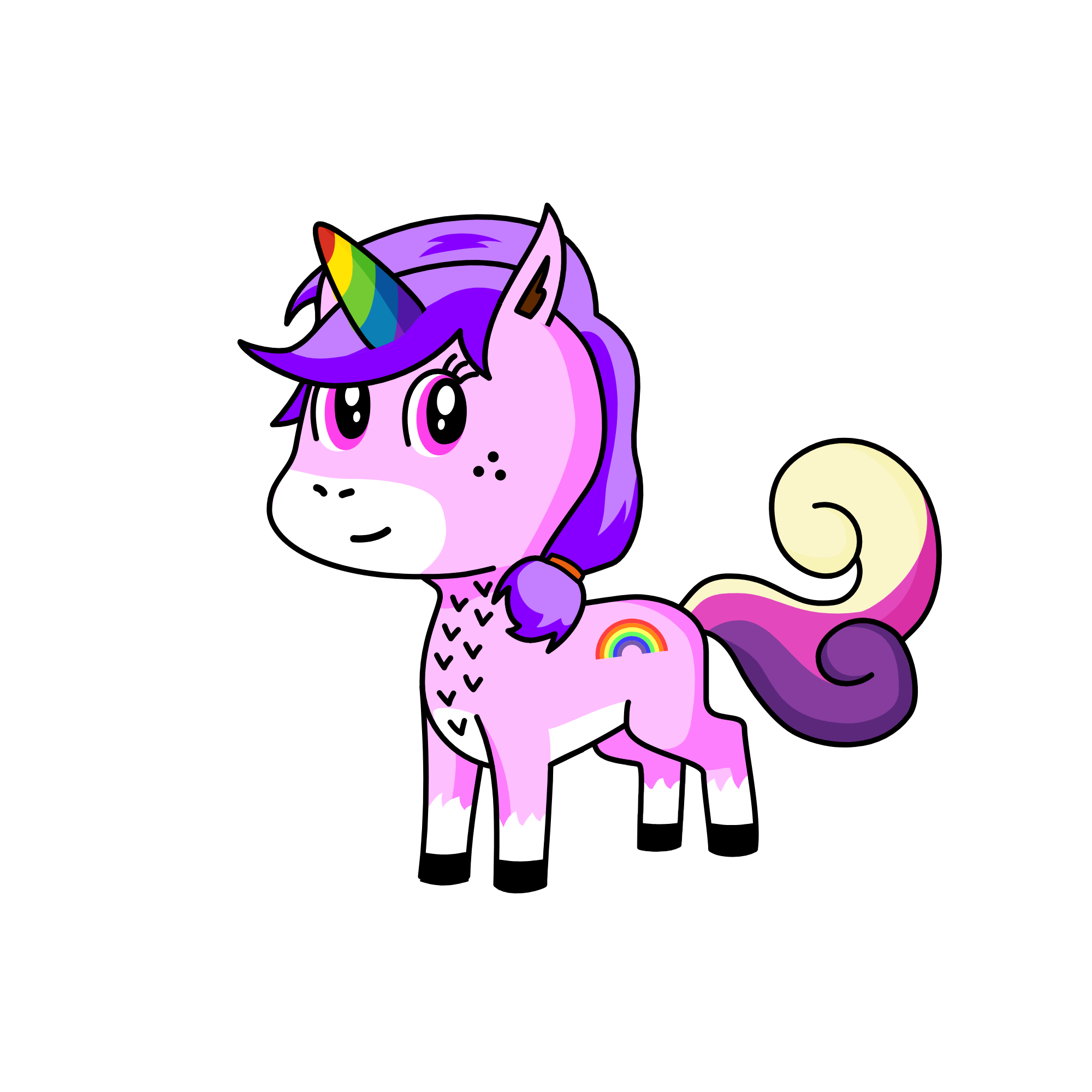 Sparkle , the unicorn