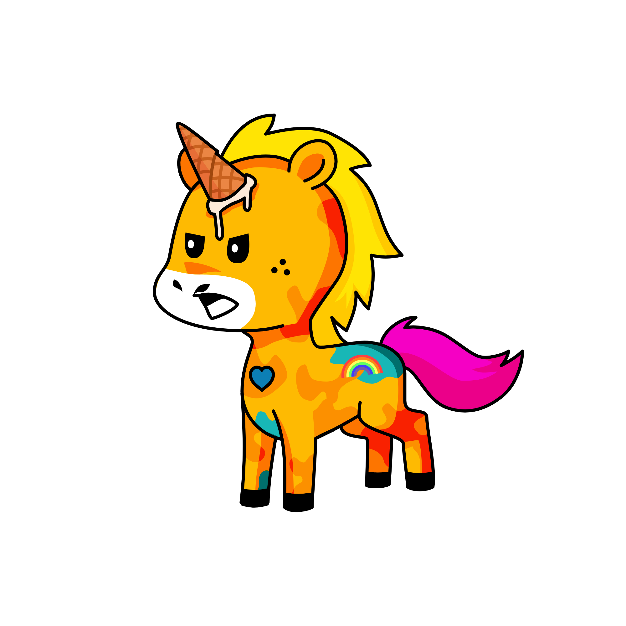 Silly, the unicorn