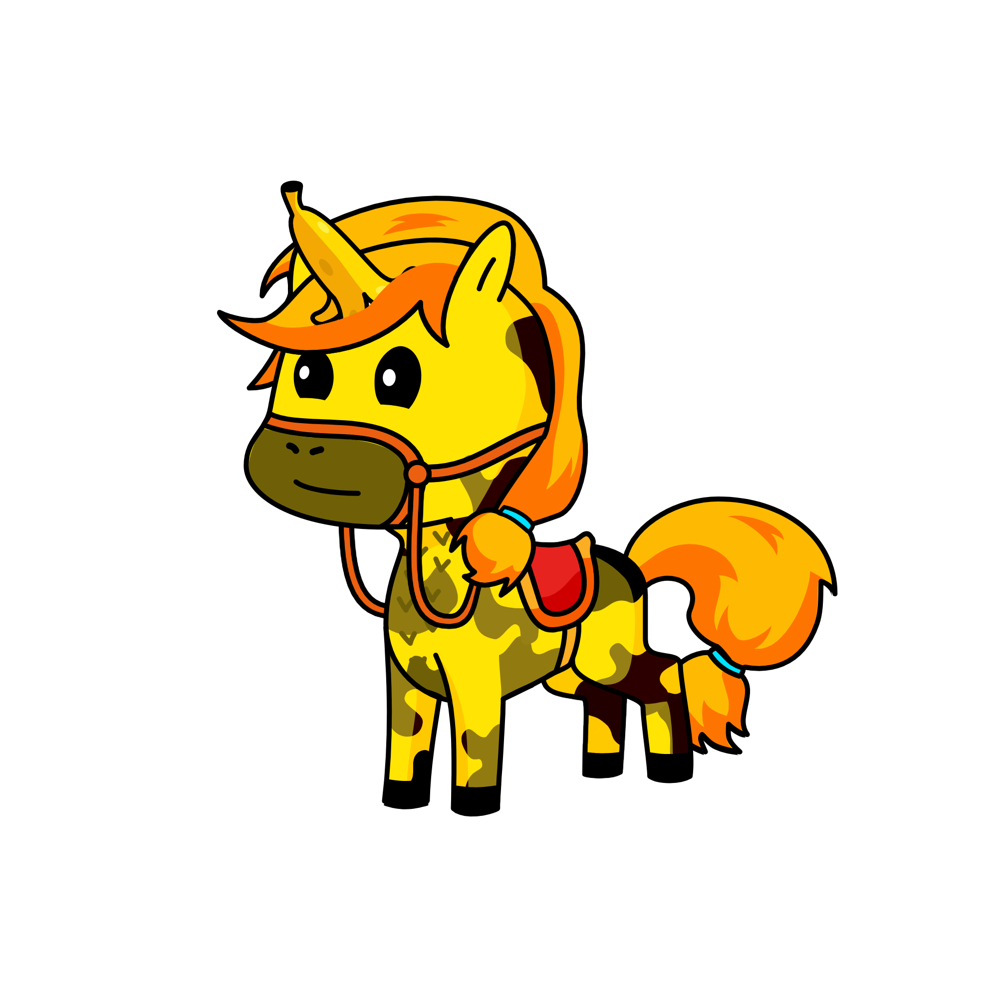 banana unicorn, the unicorn