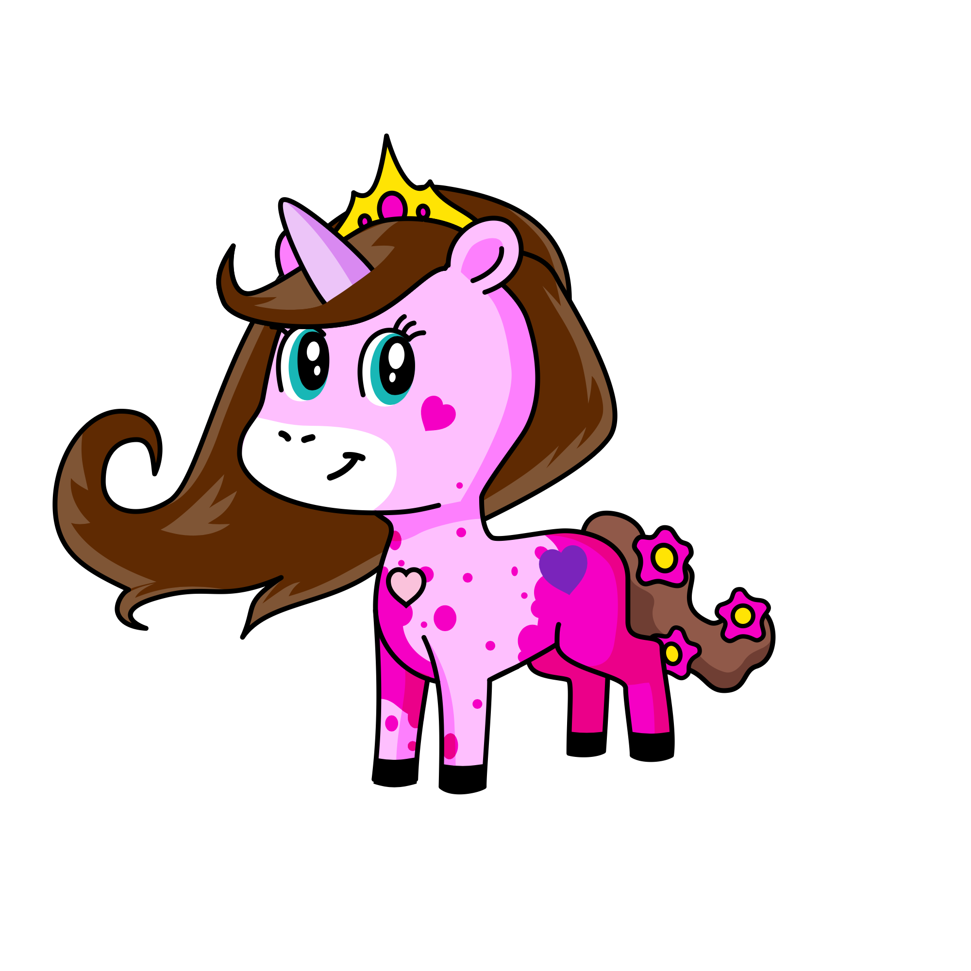 Meganthebestever, the unicorn