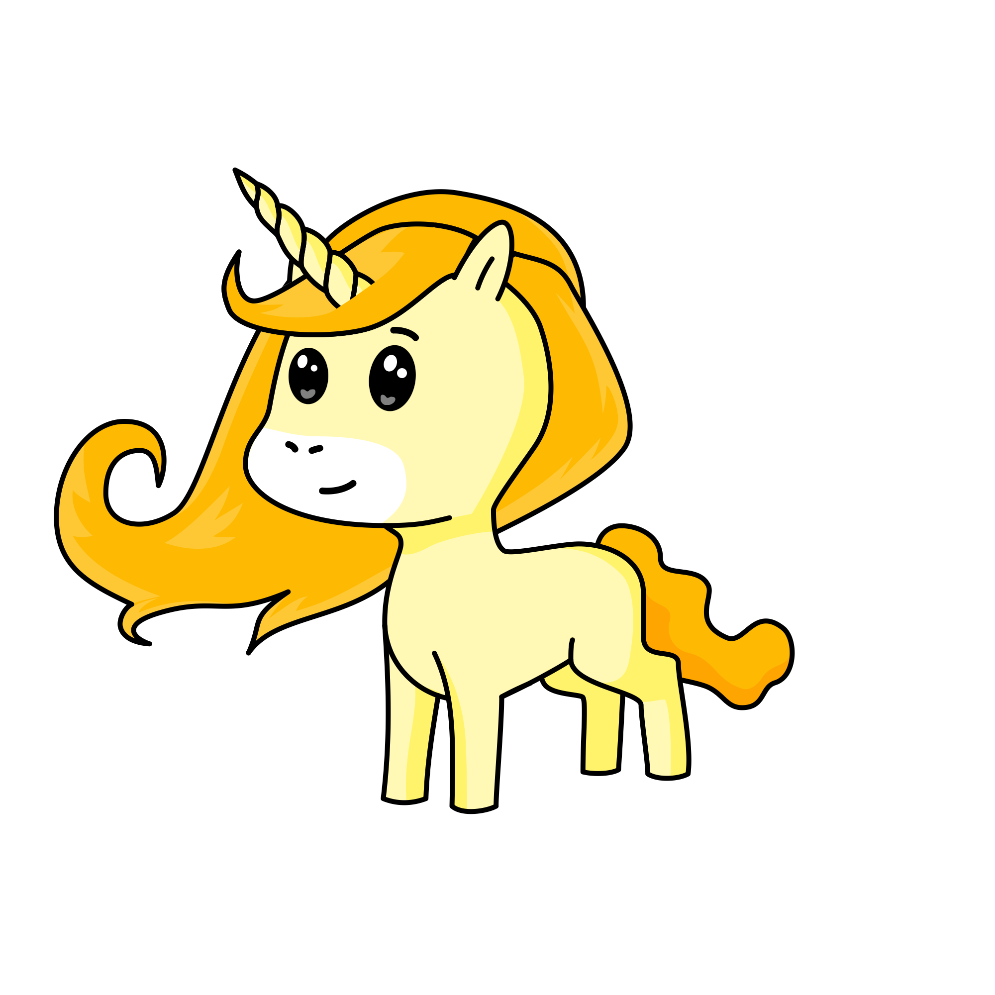 SUnshinE!, the unicorn