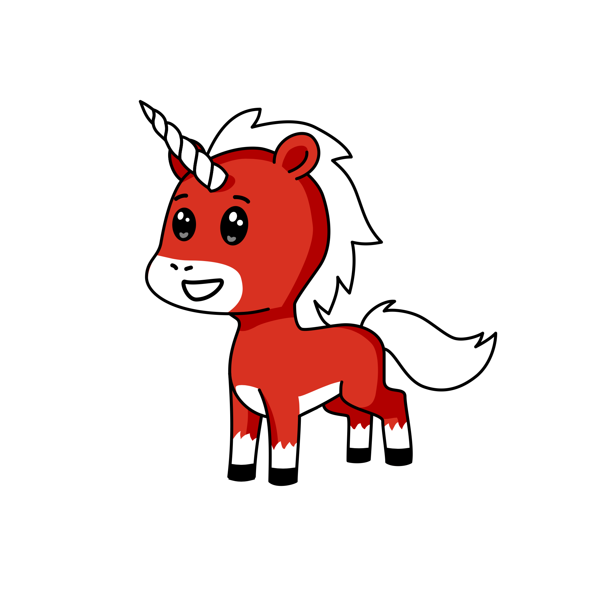 Santacorn, the unicorn