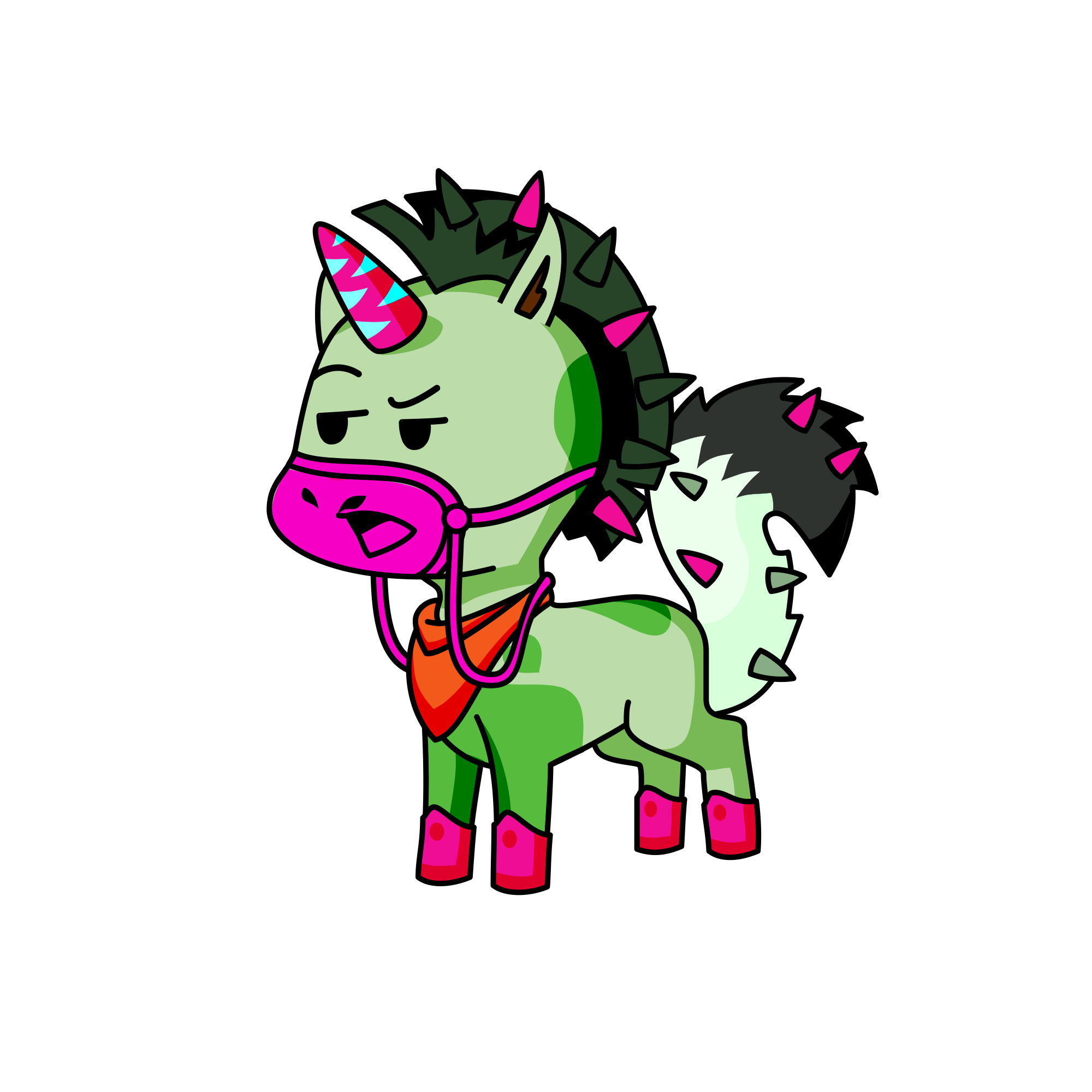 Avery or Evelyn , the unicorn