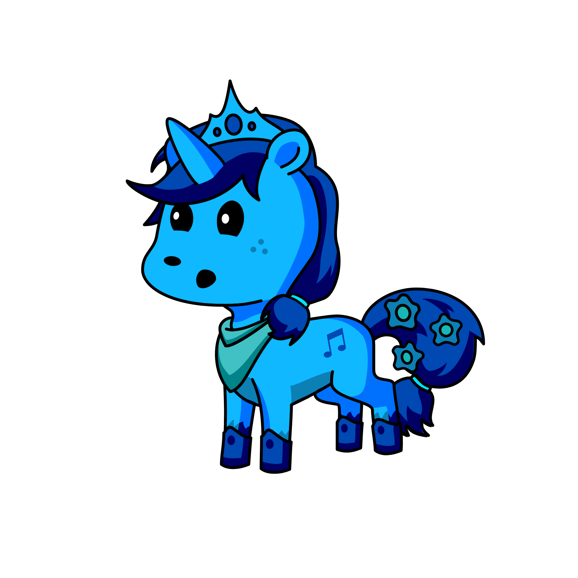 Sadness, the unicorn