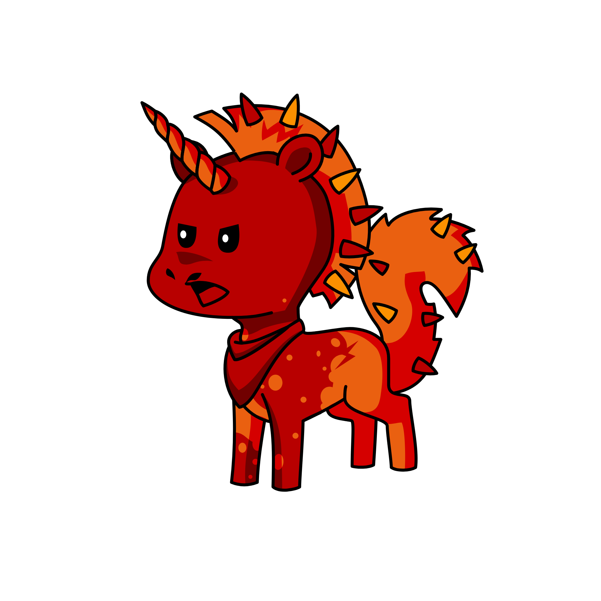 Anger, the unicorn