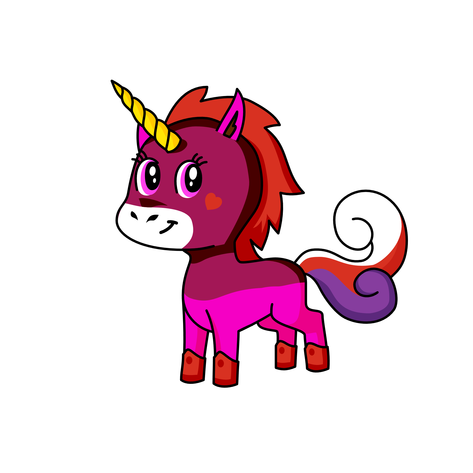 Azella, the unicorn