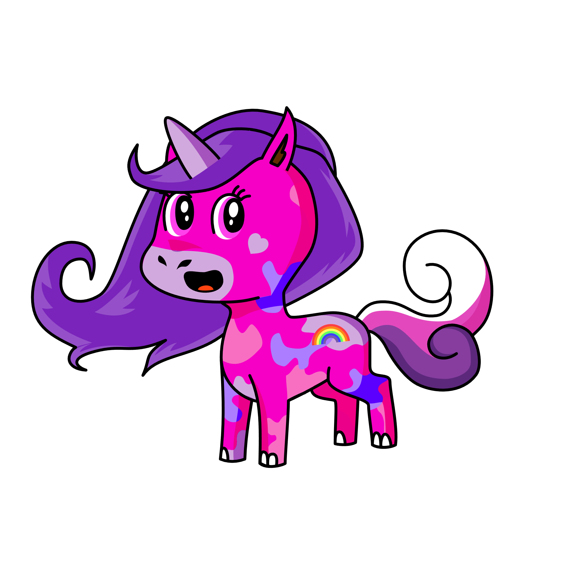 Dayla, the unicorn
