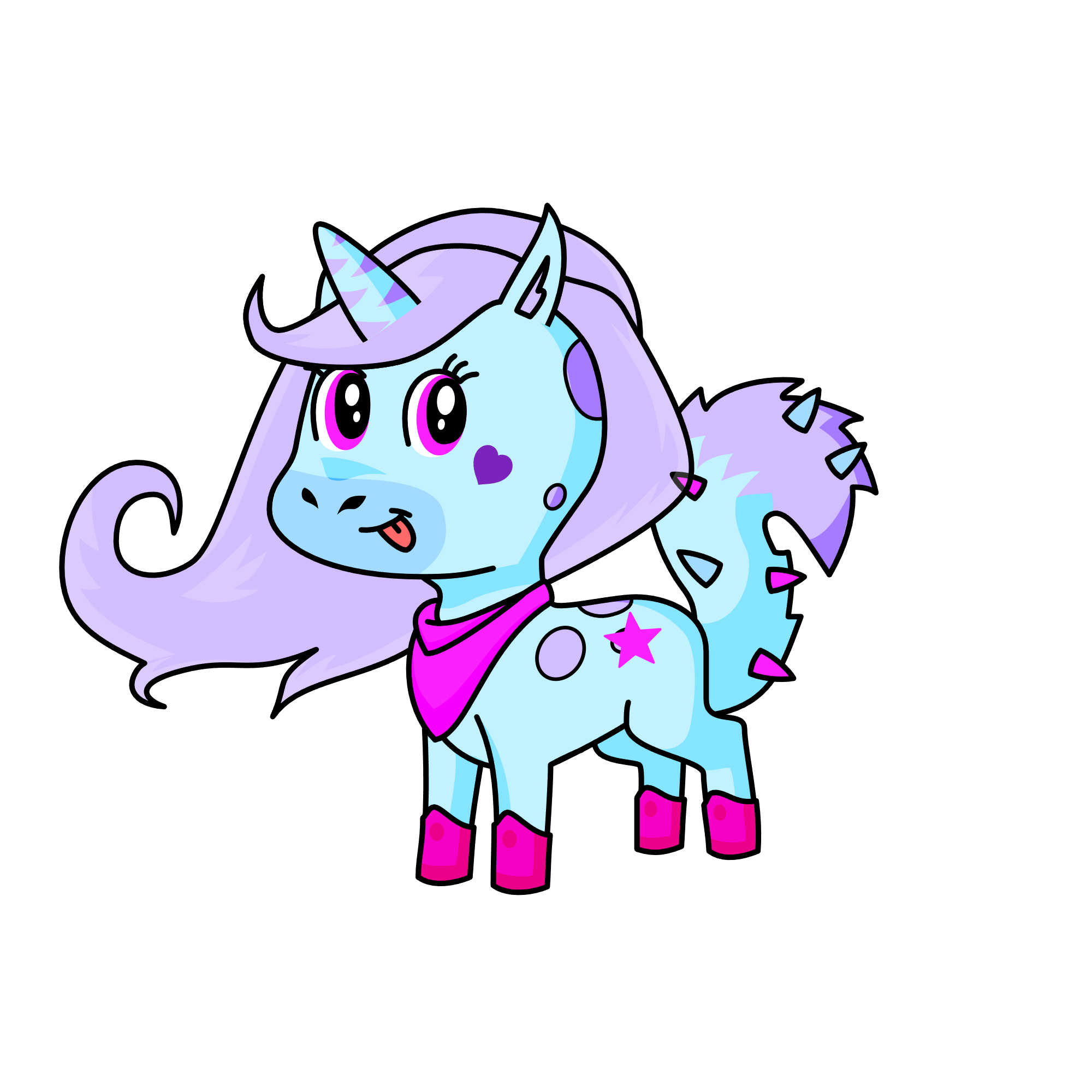 Fayra, the unicorn
