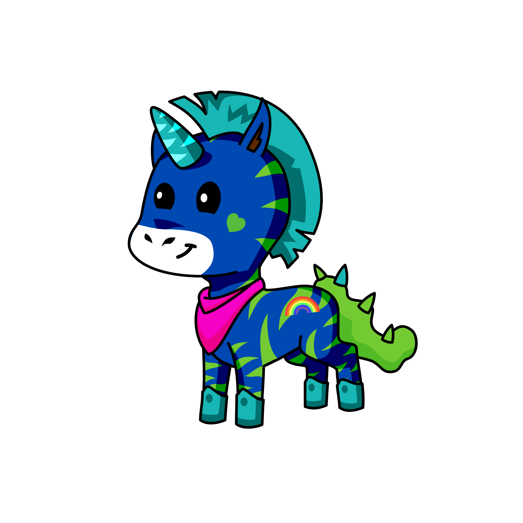 Boyla, the unicorn