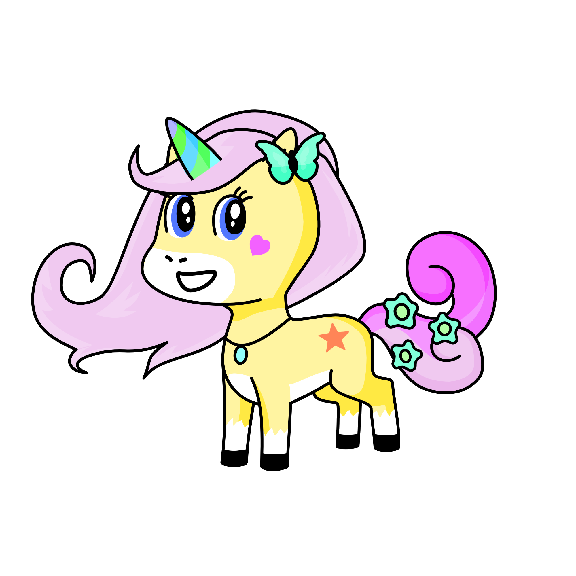 Mily, the unicorn