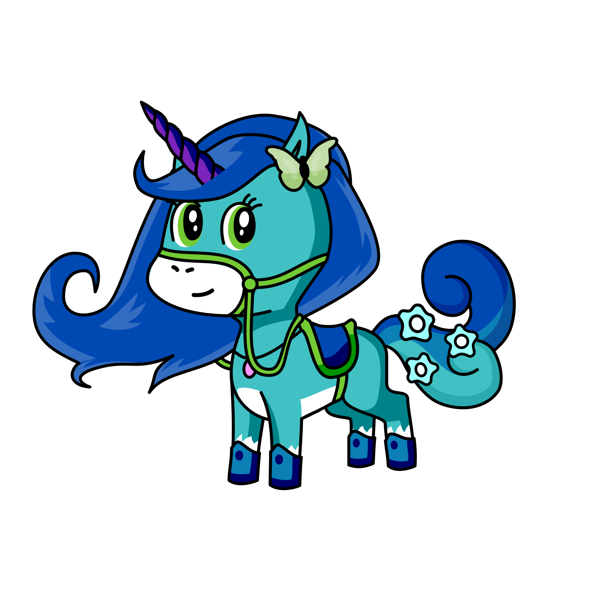 maple, the unicorn
