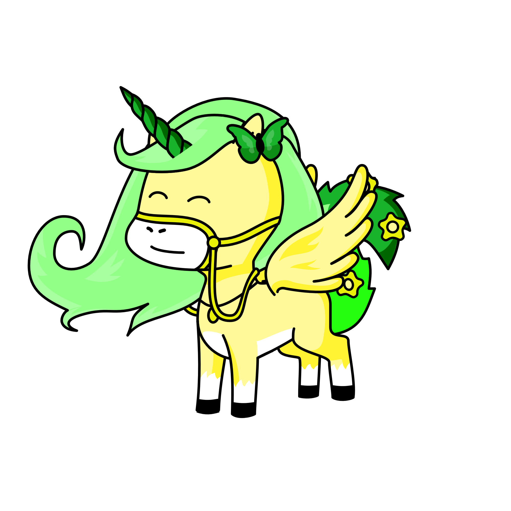 lemonlime, the unicorn