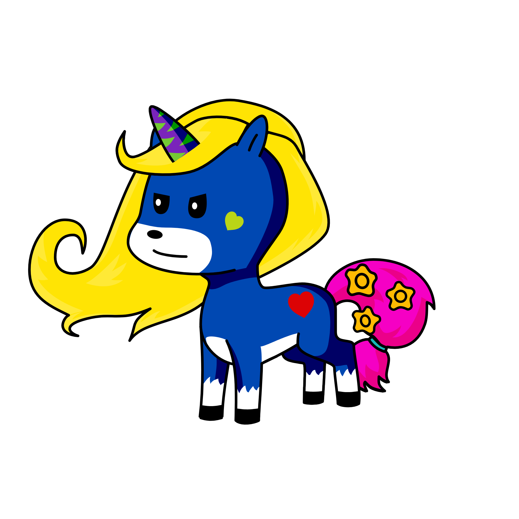 Test, the unicorn