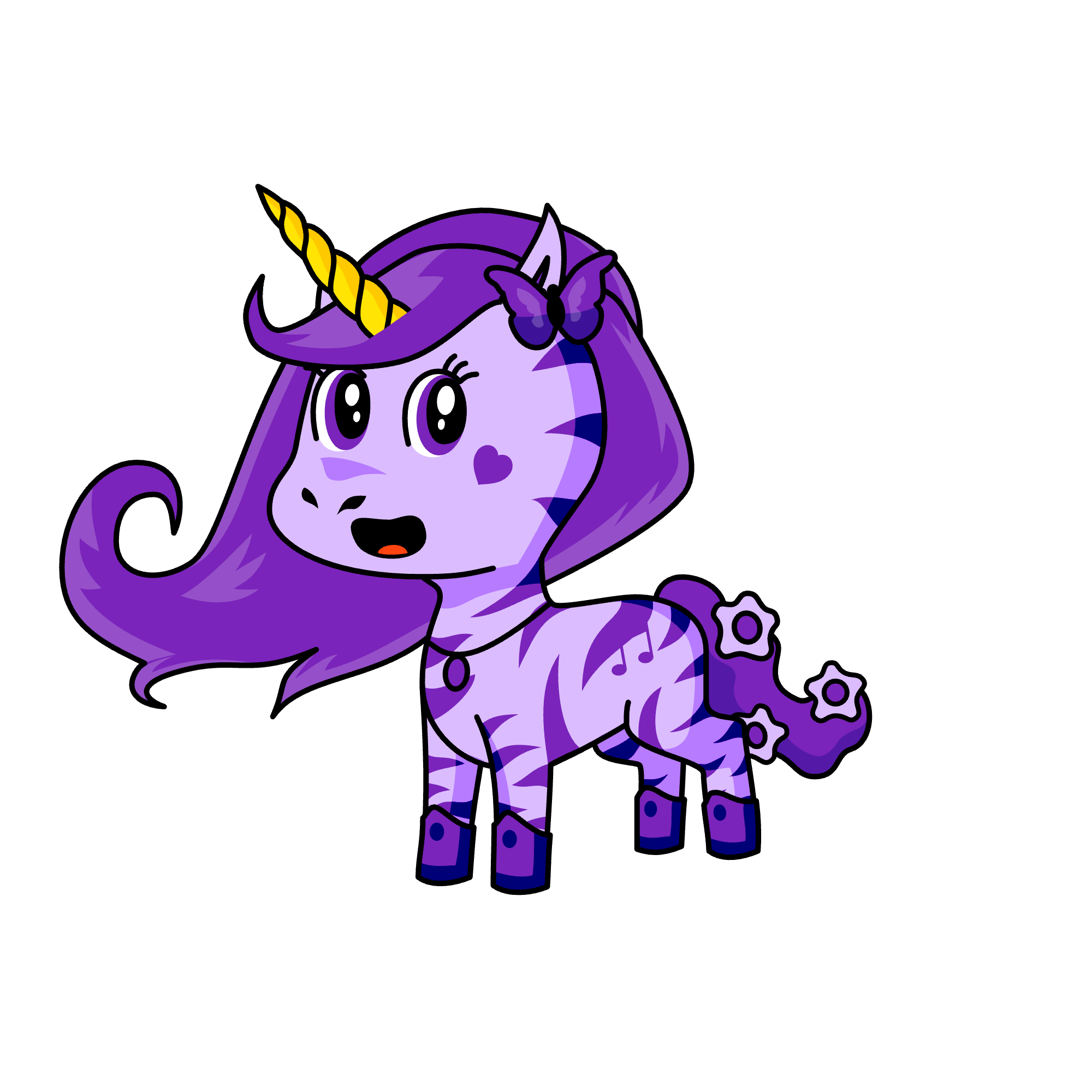 Pinky pie, the unicorn