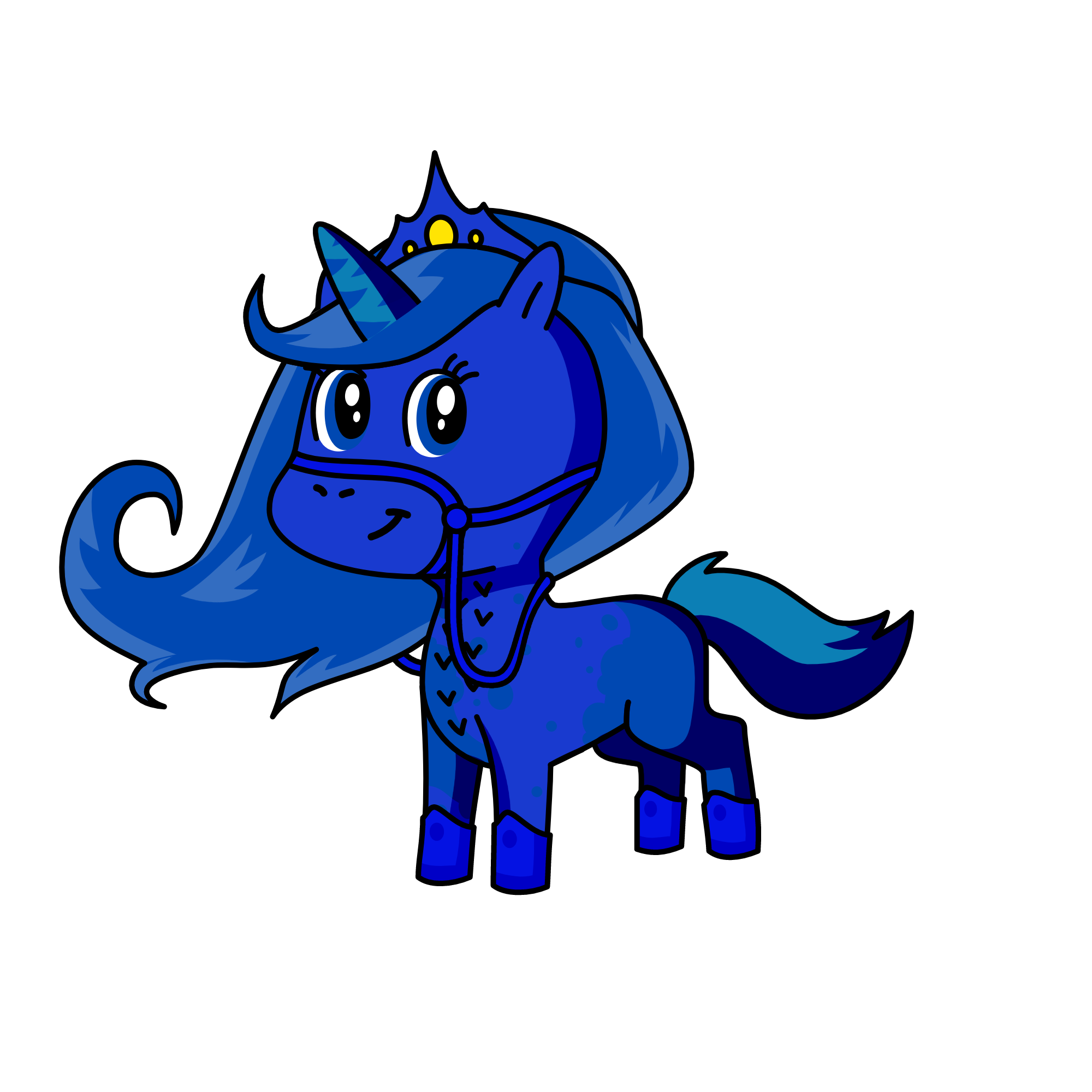 Midnight moon, the unicorn