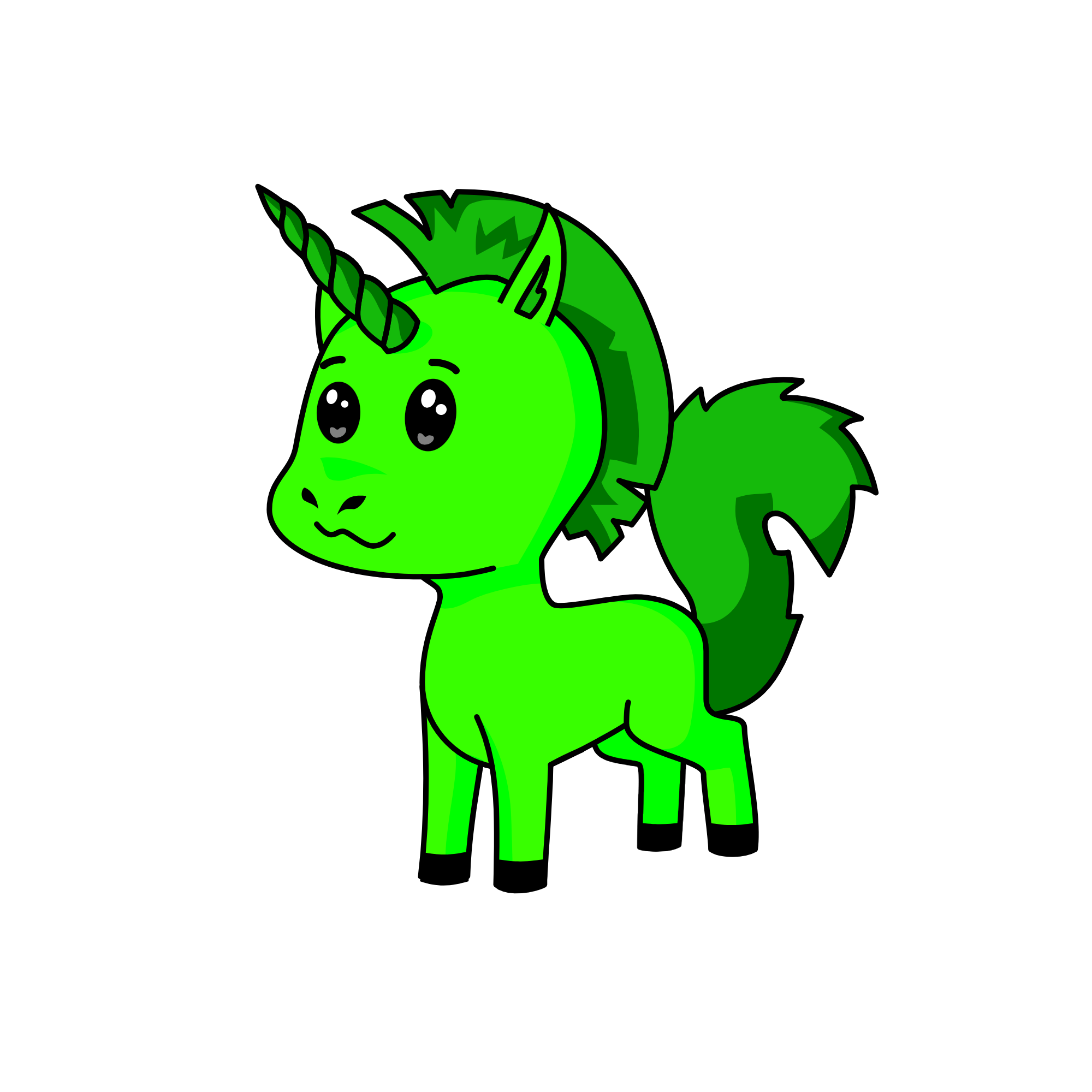 Muhh?, the unicorn