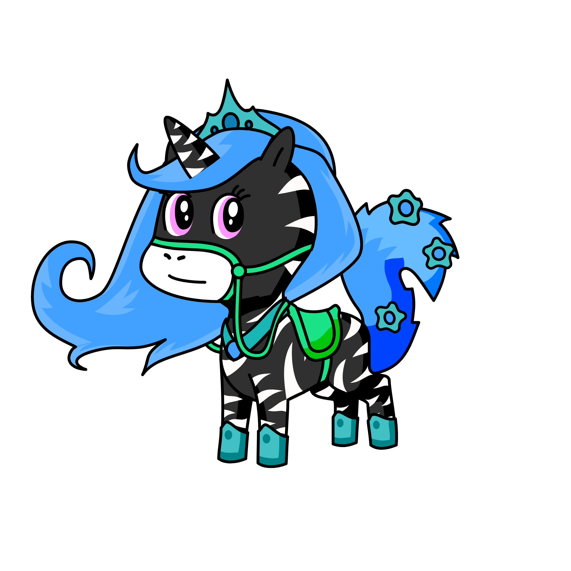 Zuri, the unicorn