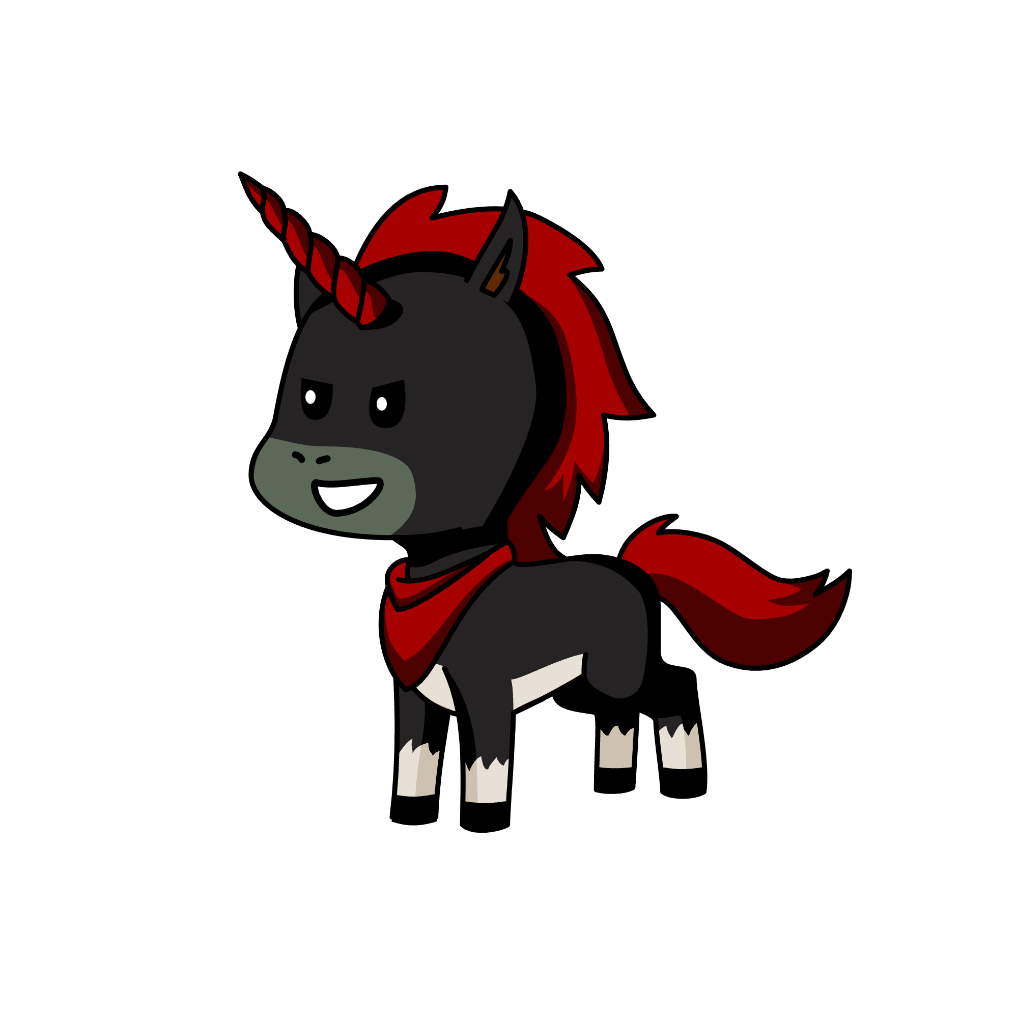 Death, the unicorn