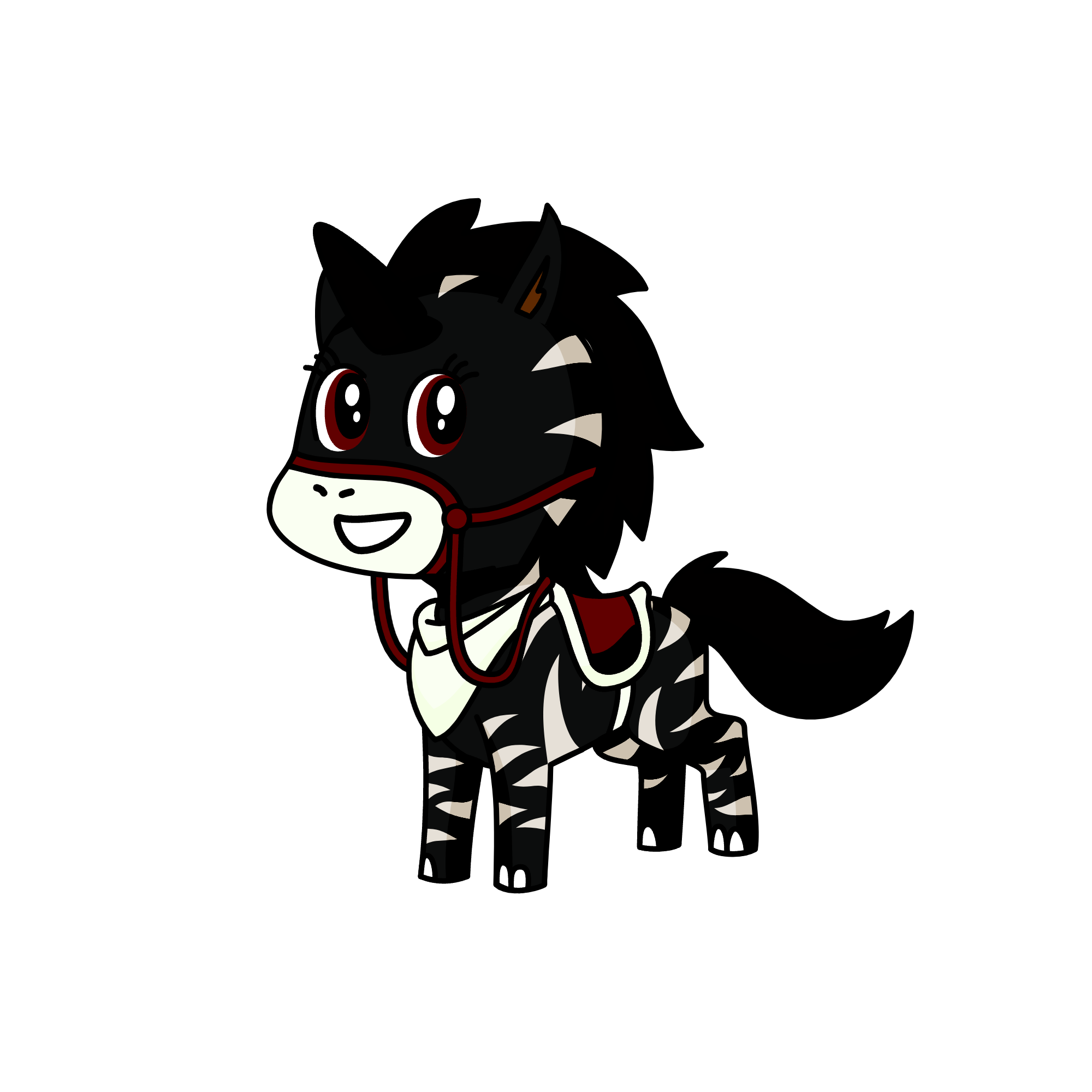 Zebra, the unicorn