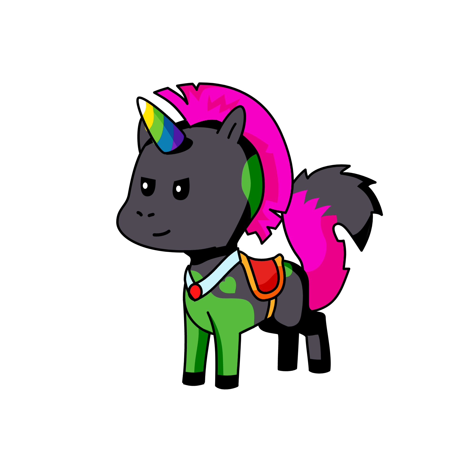 lonely, the unicorn