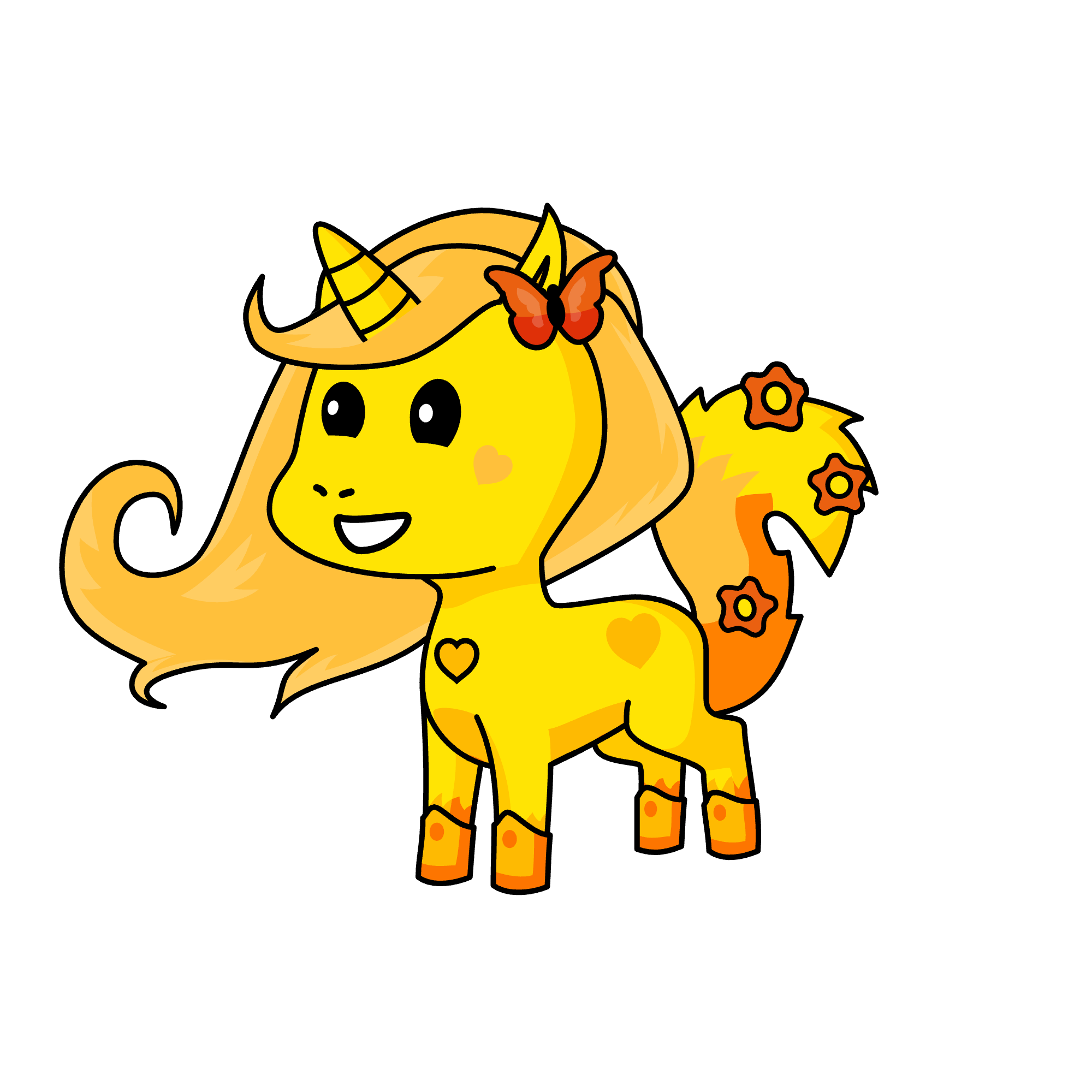 Tailz, the unicorn