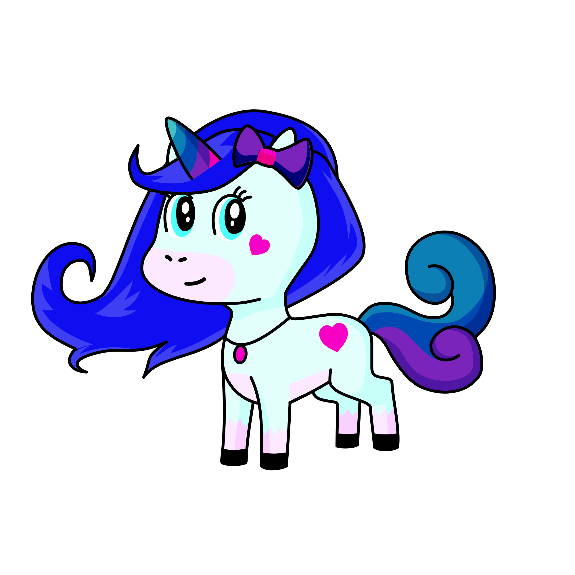 Imani, the unicorn