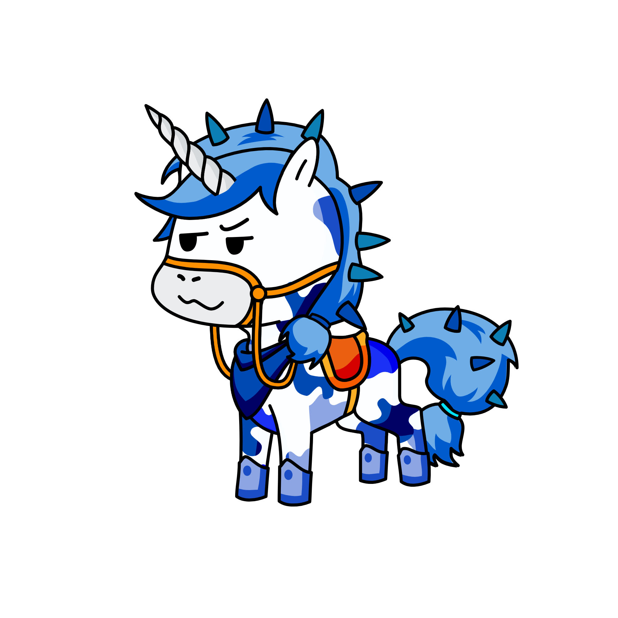 UNO, the unicorn