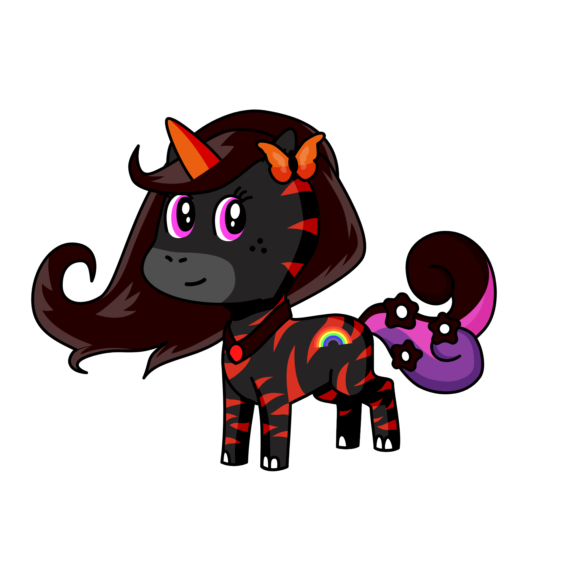 darky, the unicorn
