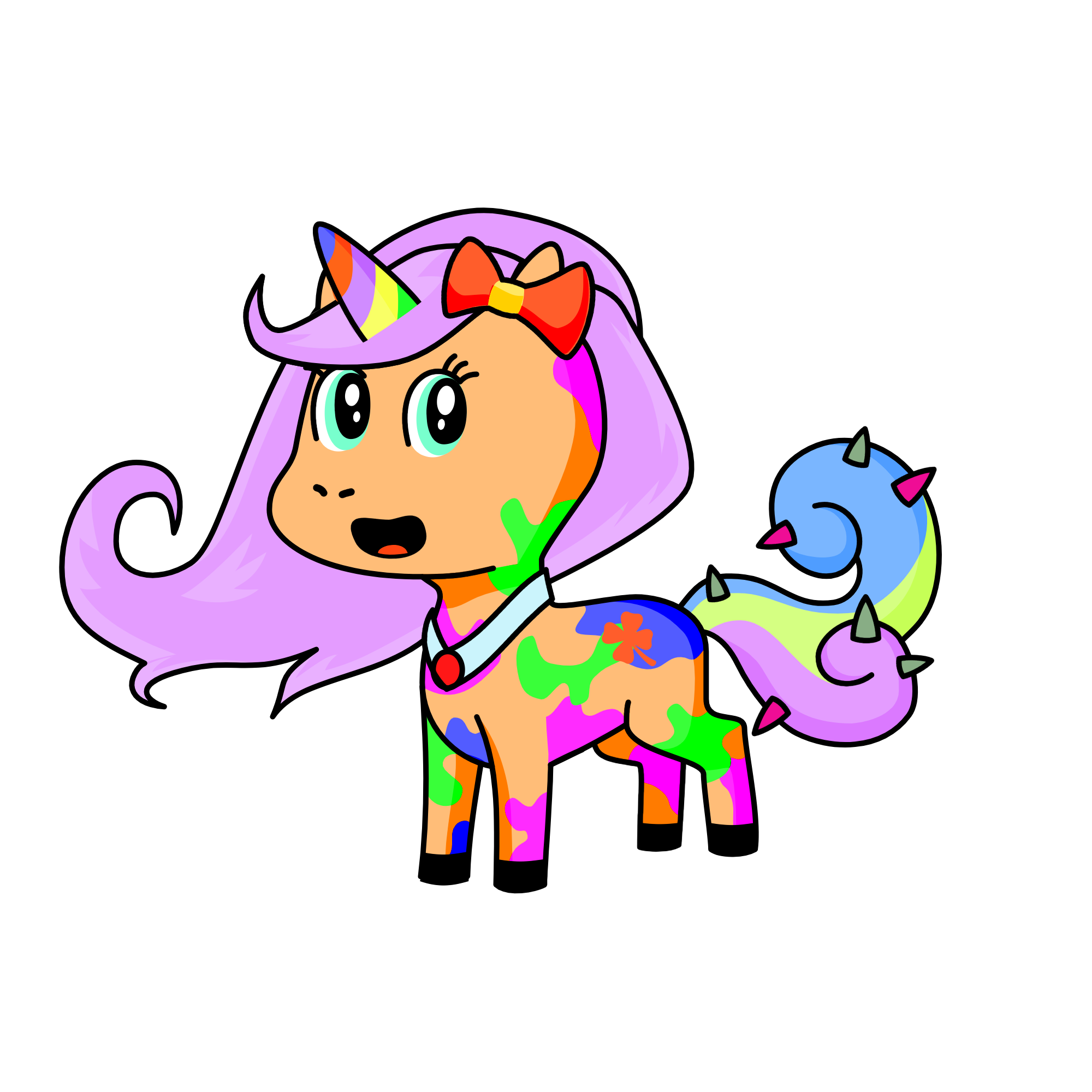 Hassu hupsu , the unicorn