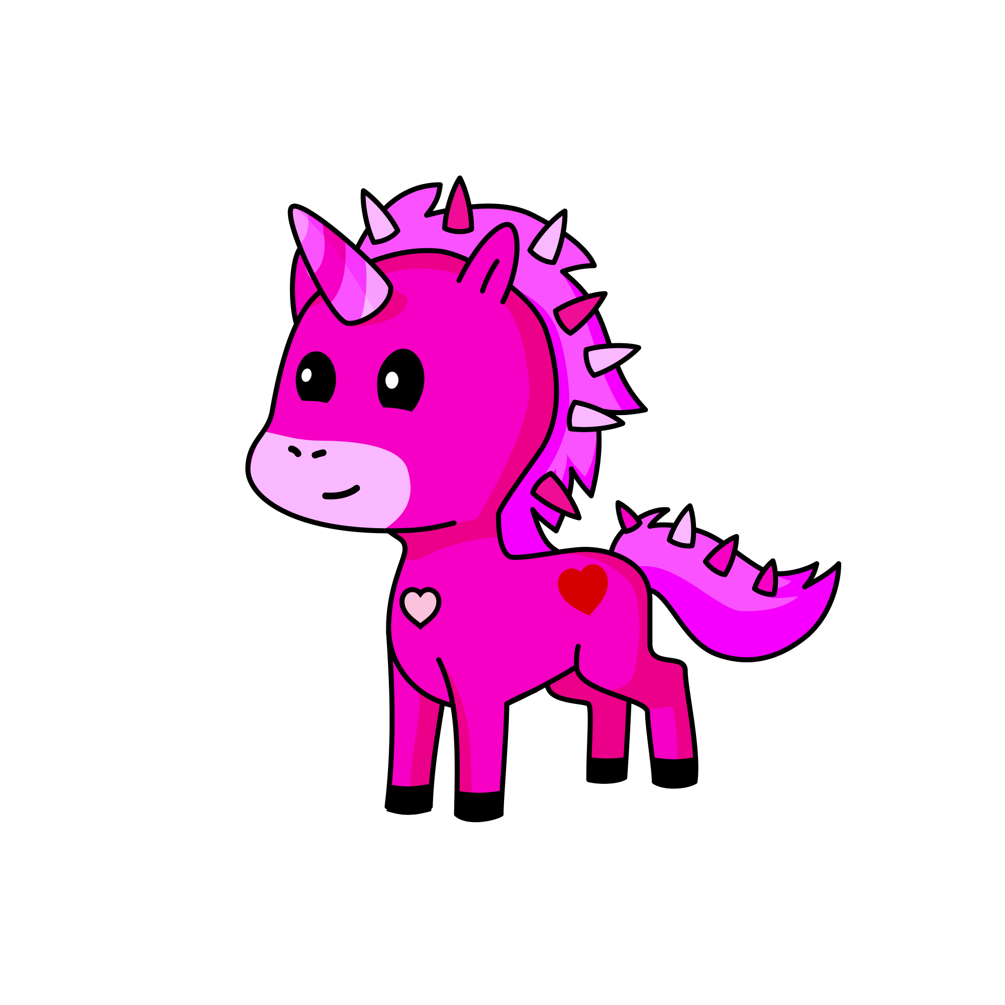 Pinkalishise, the unicorn