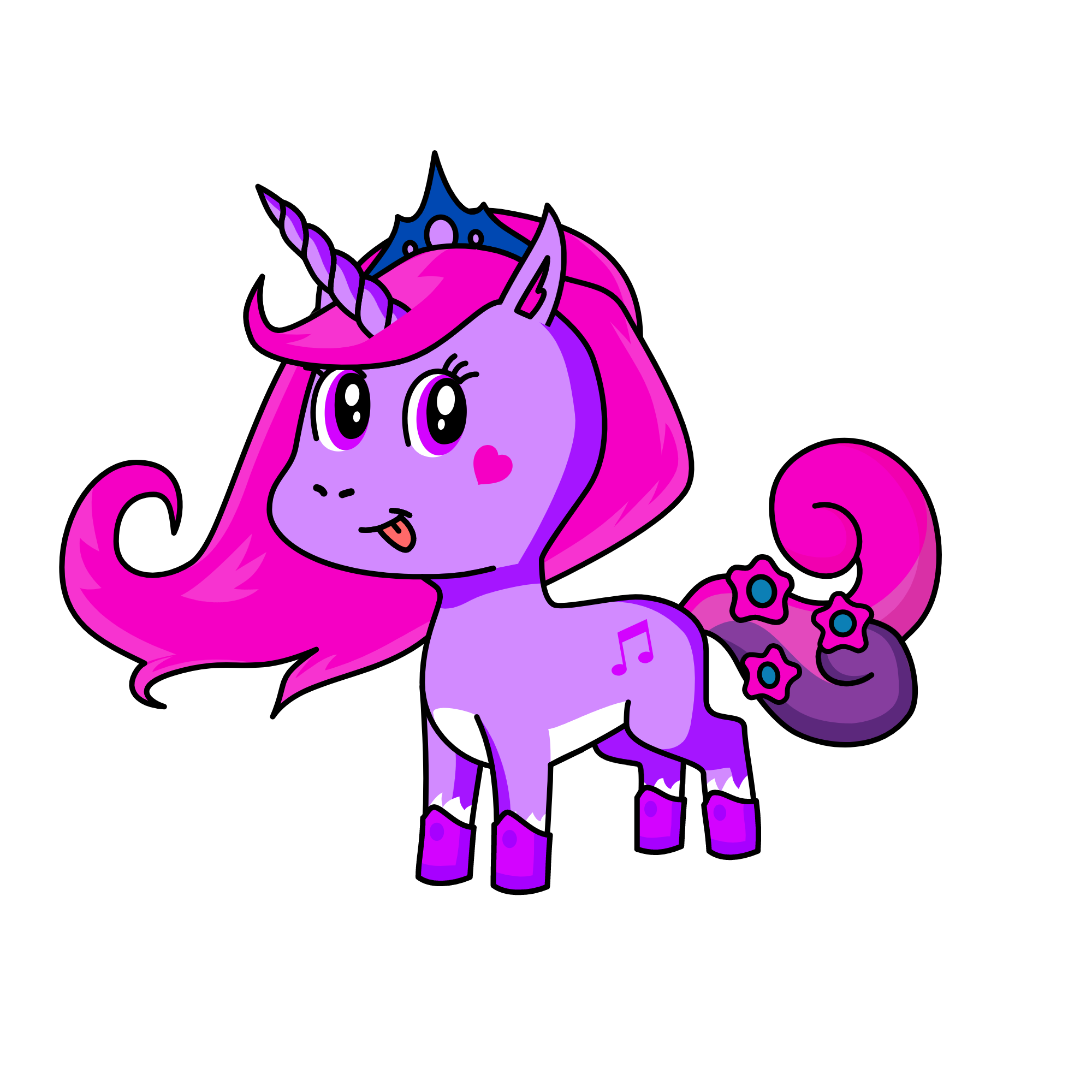 pinque, the unicorn