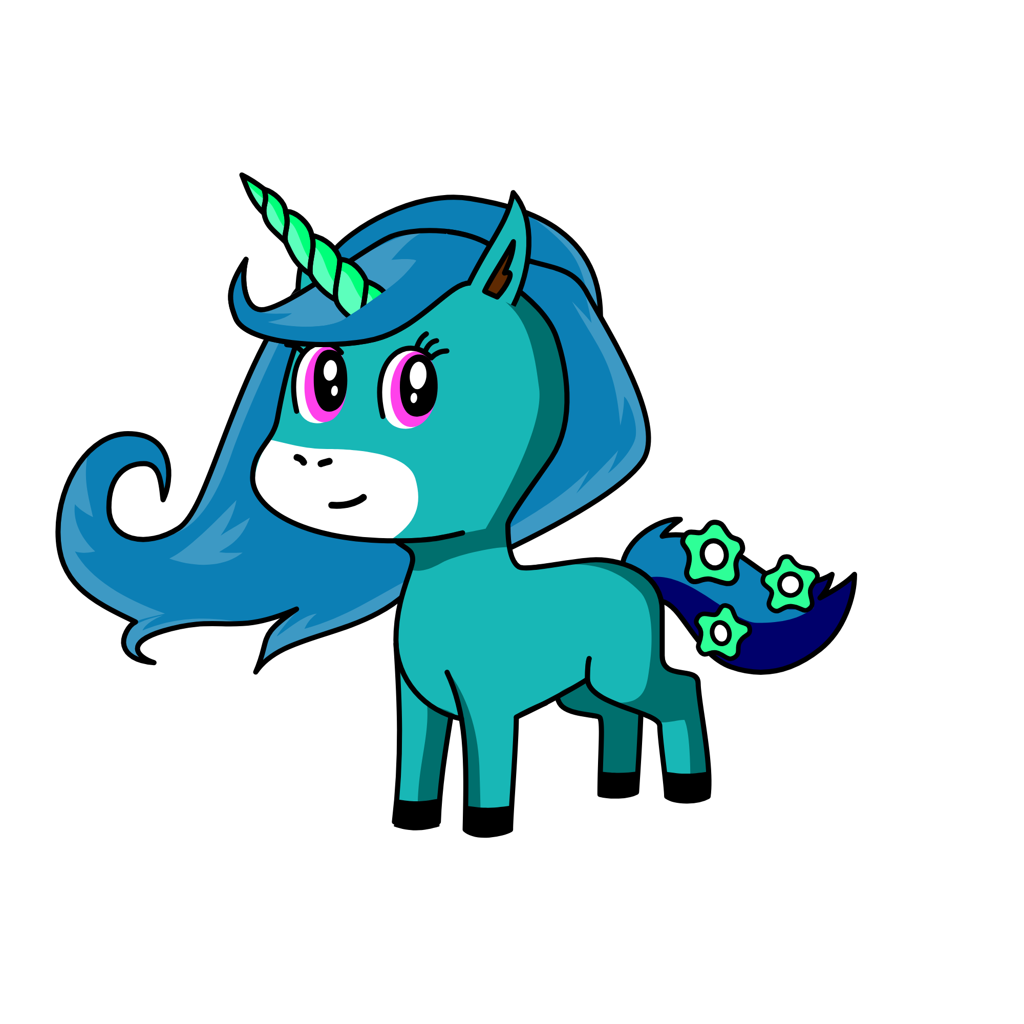 qwertyuiop, the unicorn