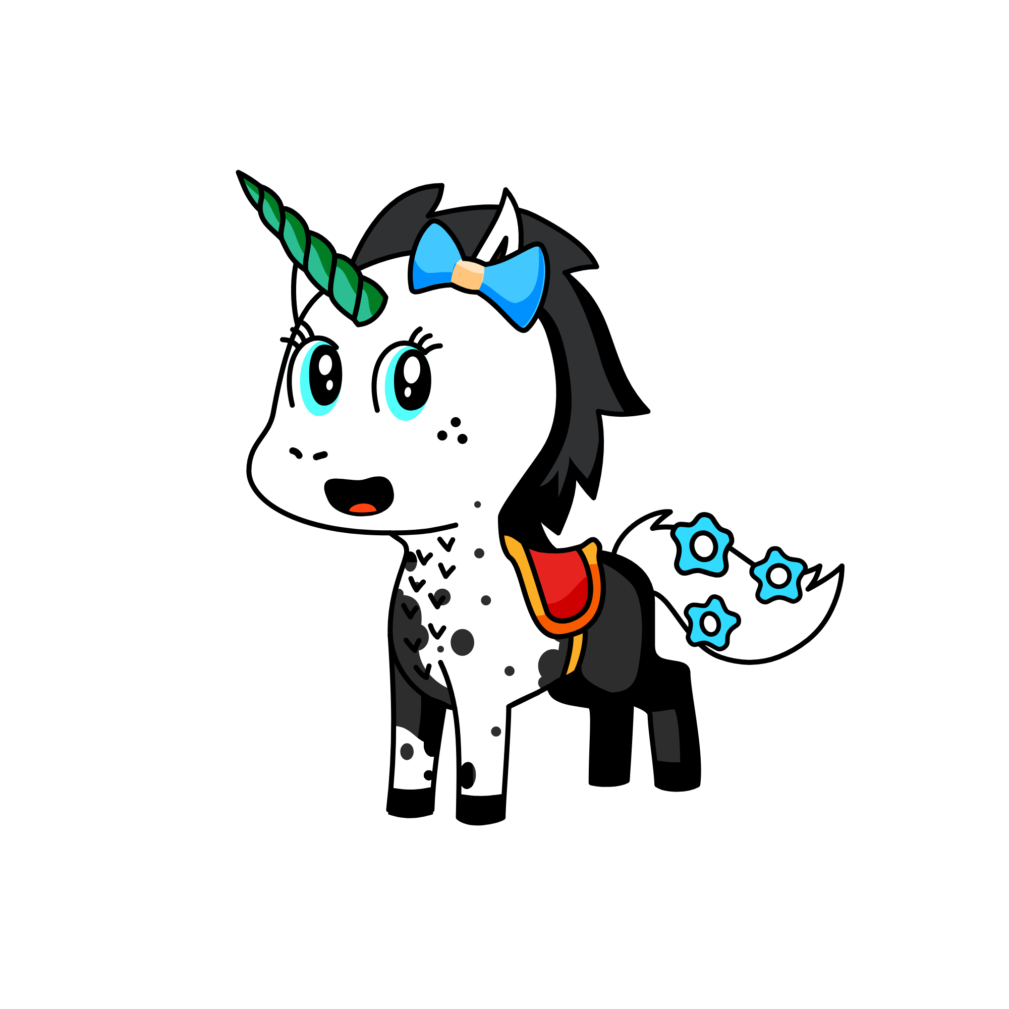 Lucky, the unicorn