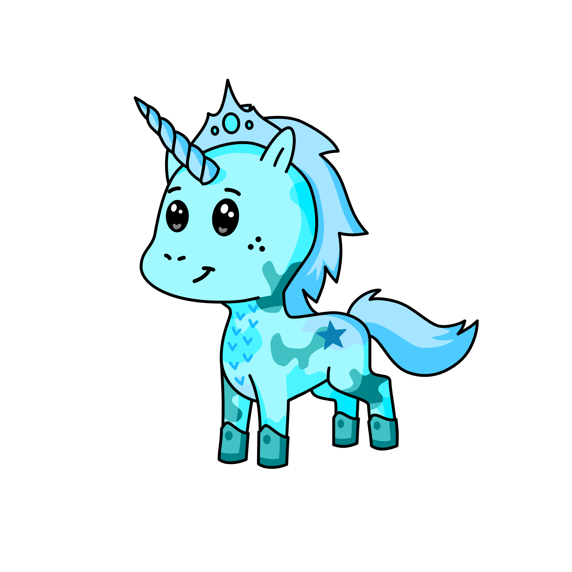 Ice, the unicorn