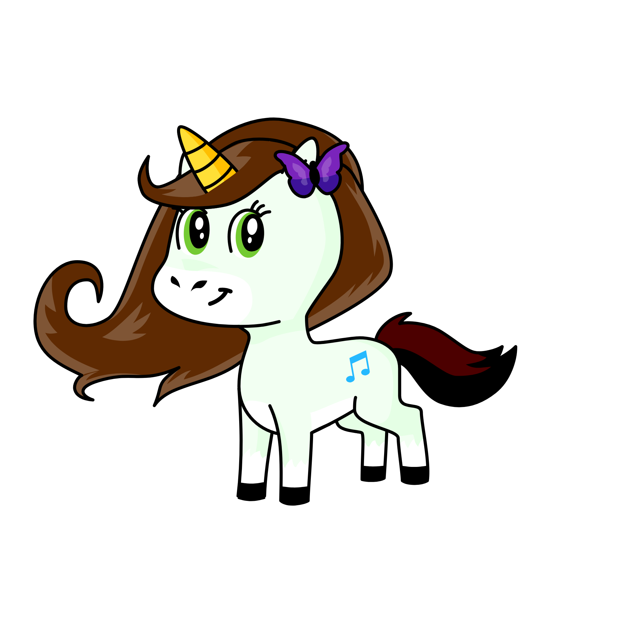 Ayla, the unicorn