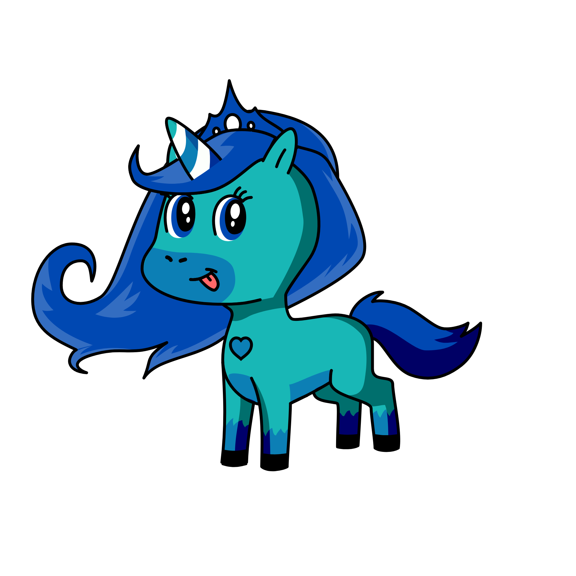 Elsa, the unicorn