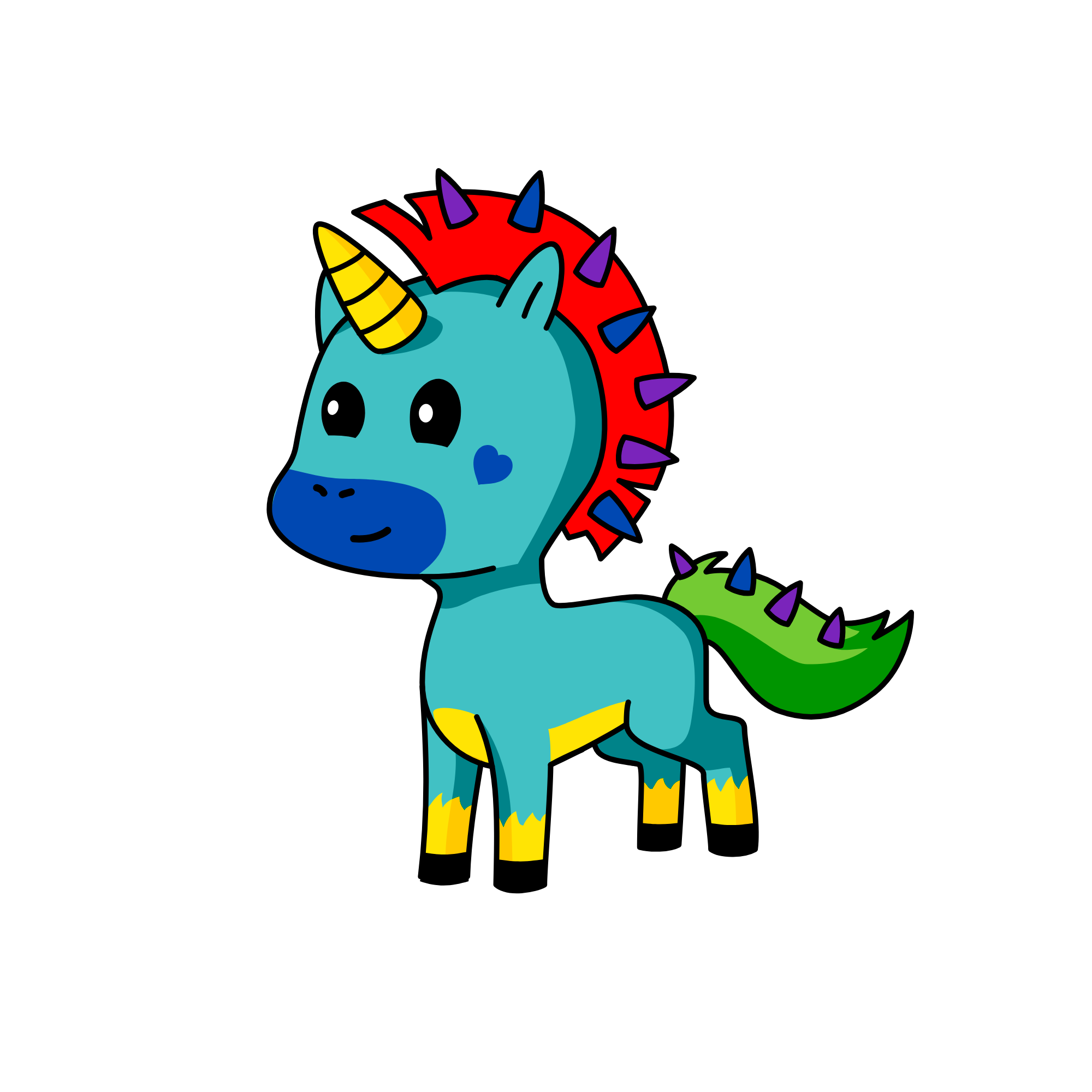 Villamcsapas, the unicorn