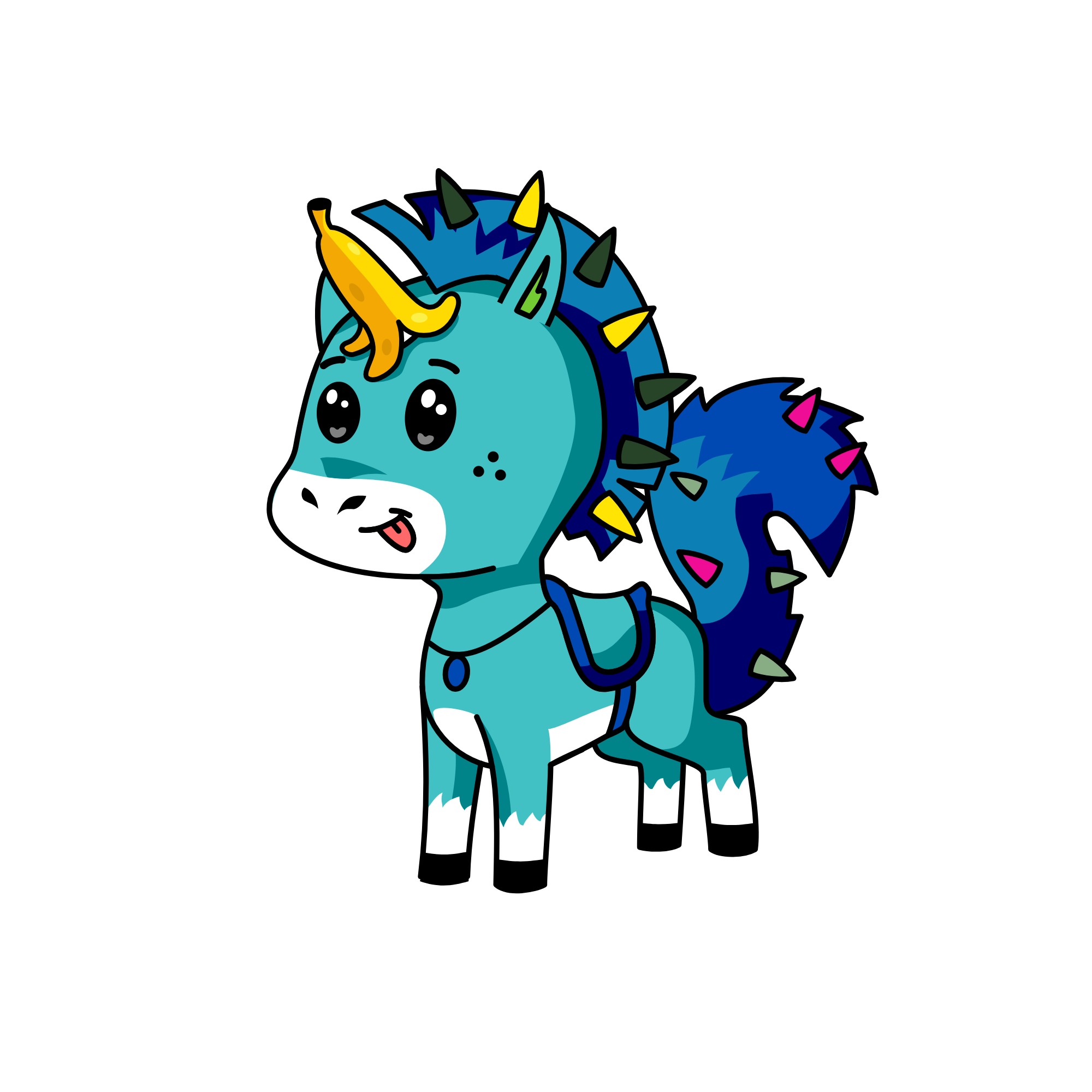 Random , the unicorn