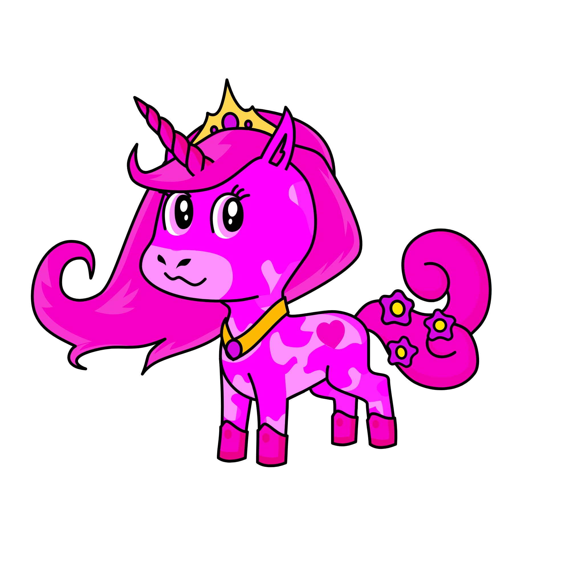 QUEEN SLAY BADDIE xD, the unicorn