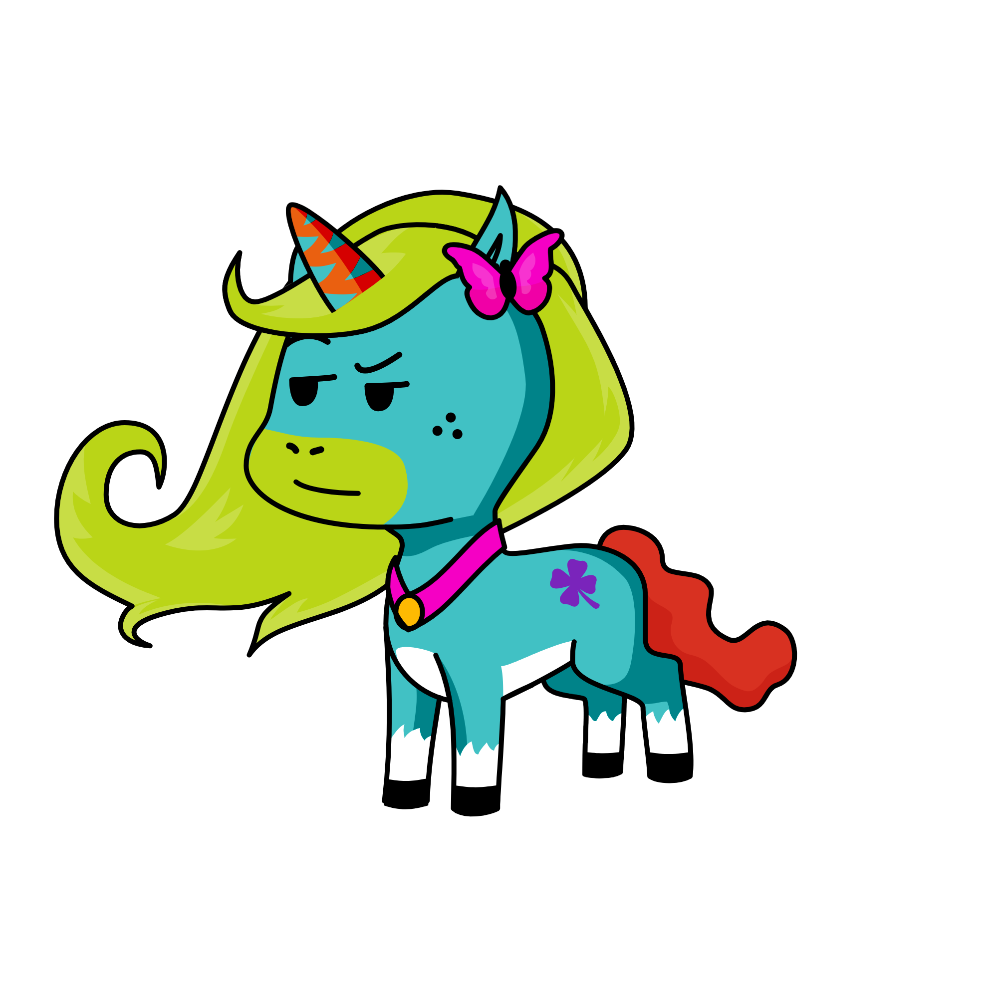 ANOTHER STUPID RANDOM UNICORN (I HATE HER EVEN MOREEEEE) :P :0 :3 :] :'] :[, the unicorn