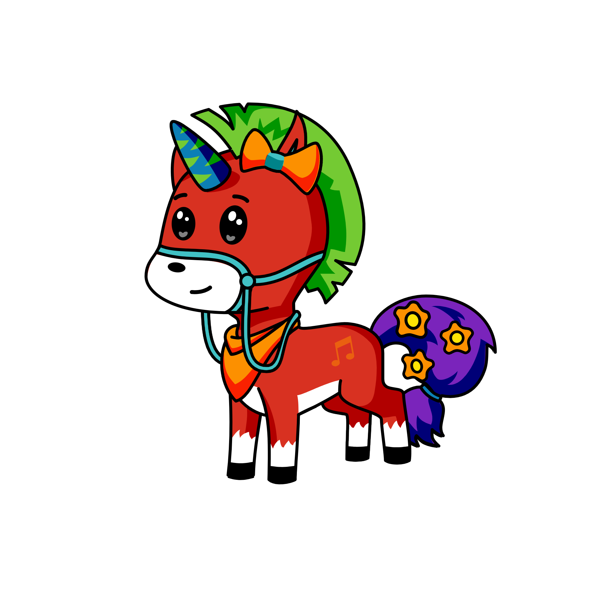 I'VE GONE TOO FAR WITH THE RANDOM UNICORNS :'I, the unicorn