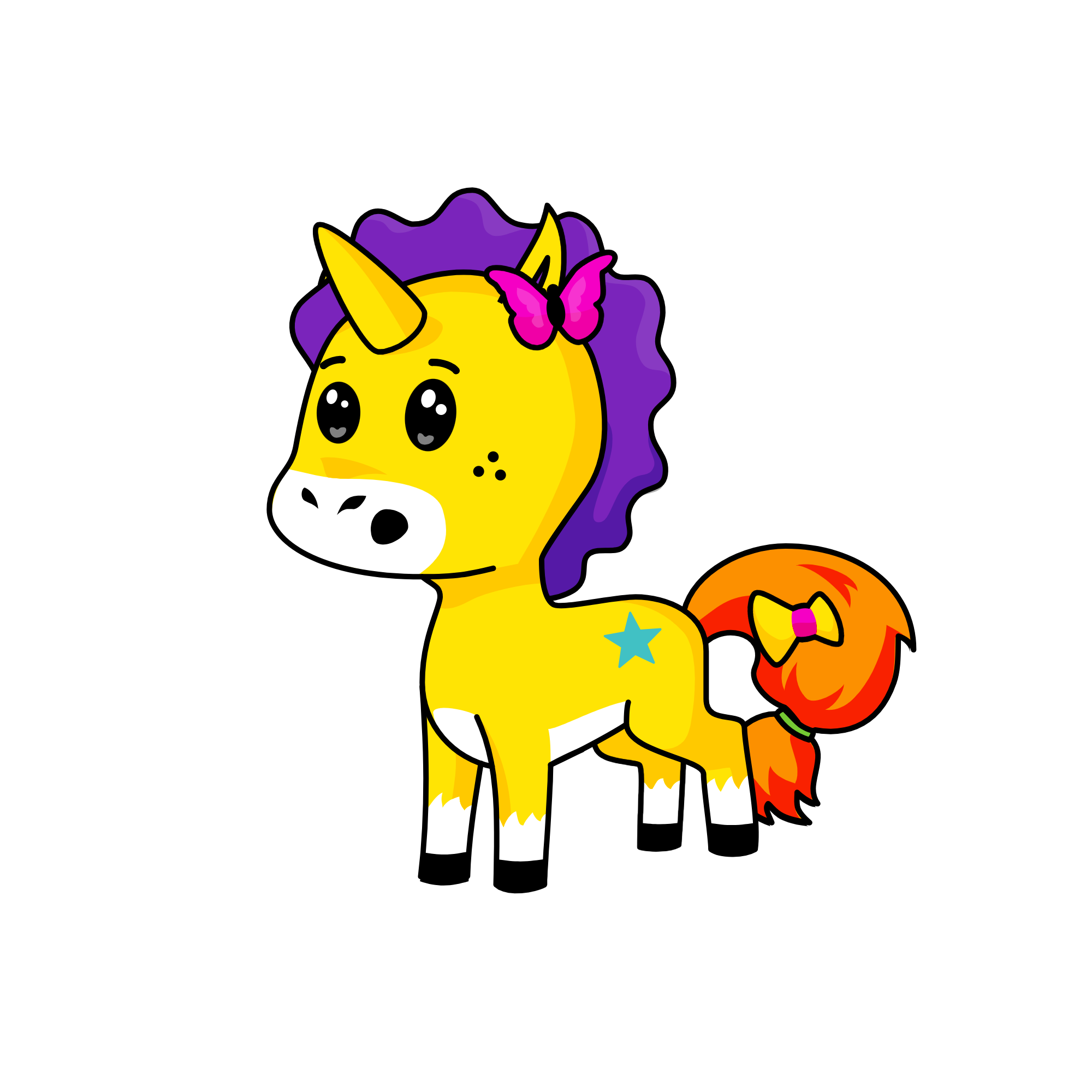 Fricking Random Unicorn :/, the unicorn