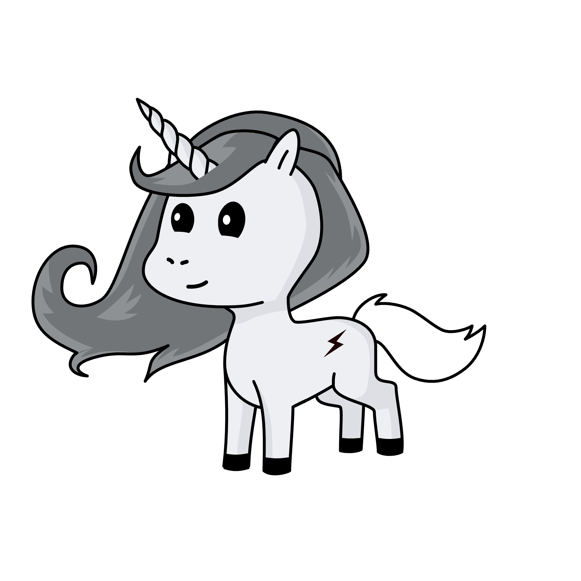 Moon, the unicorn